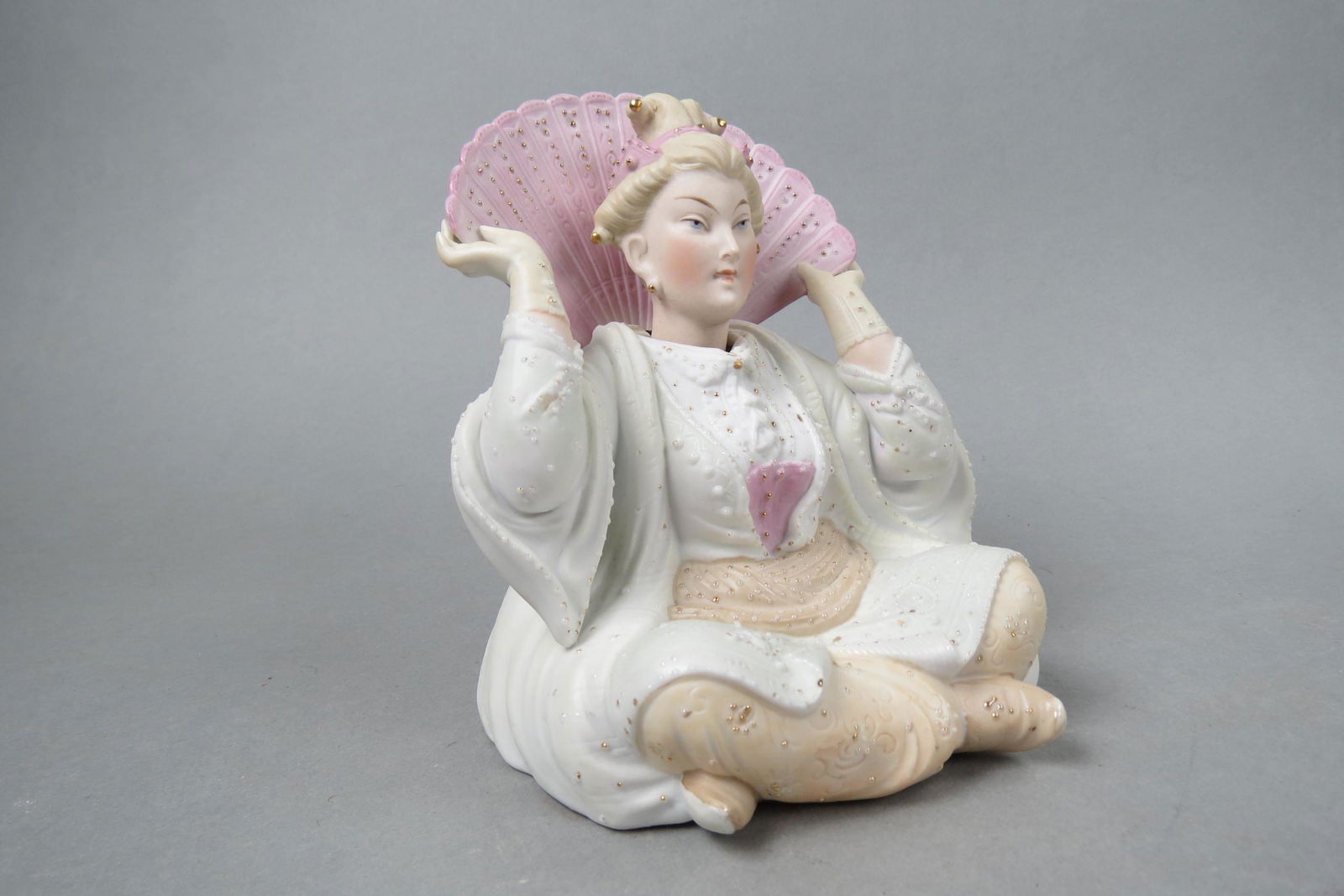 Japanese Bisque Porcelain "Nodder" Figurine, (1 of 6)