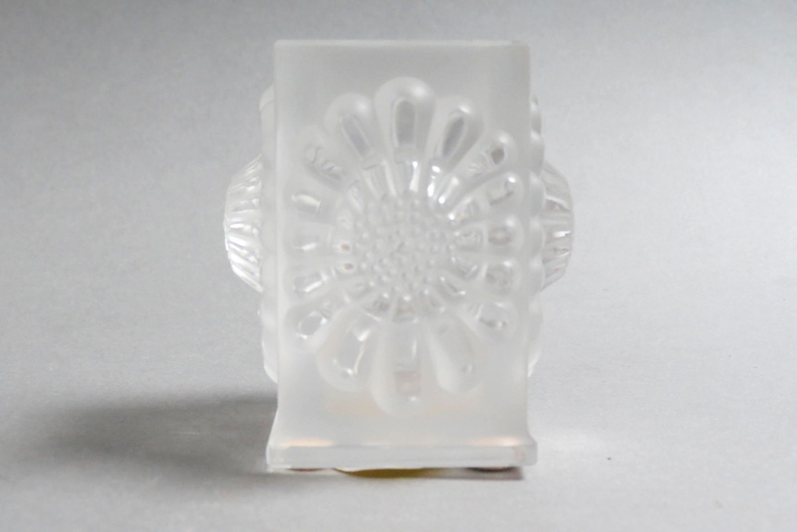 Lalique Crystal Toothpick Holder, (1 of 5)