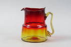 Amberina Art Glass Pitcher,