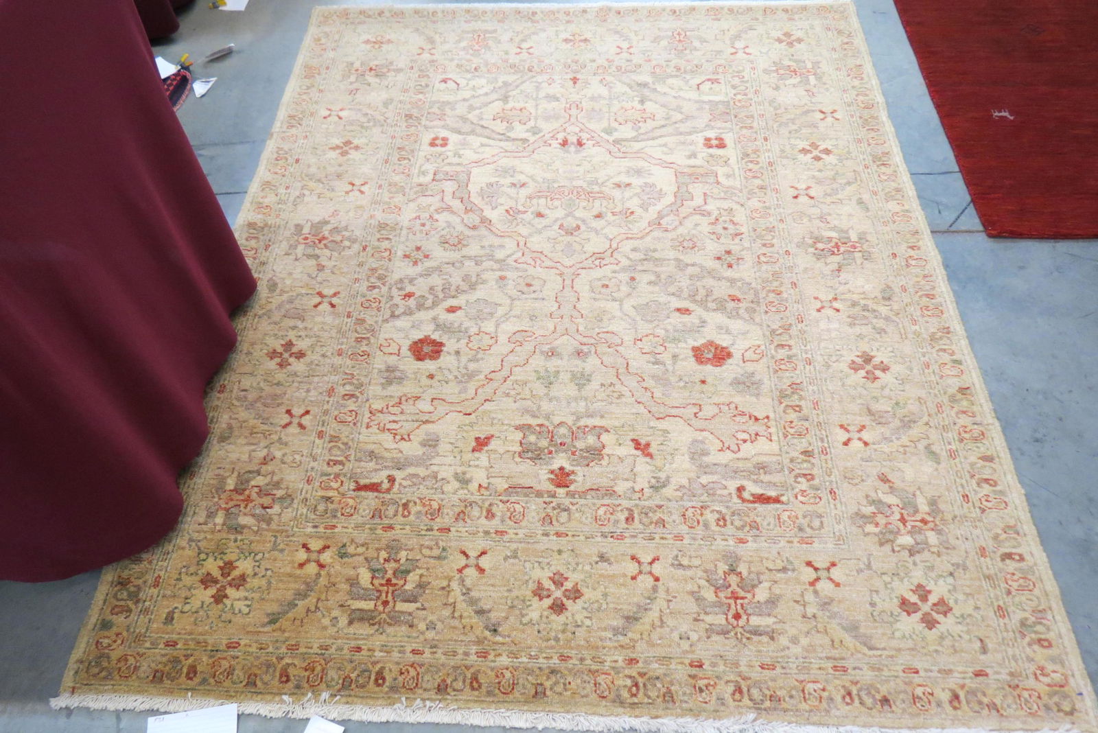 Oushak Persian Handmade Rug, (1 of 6)