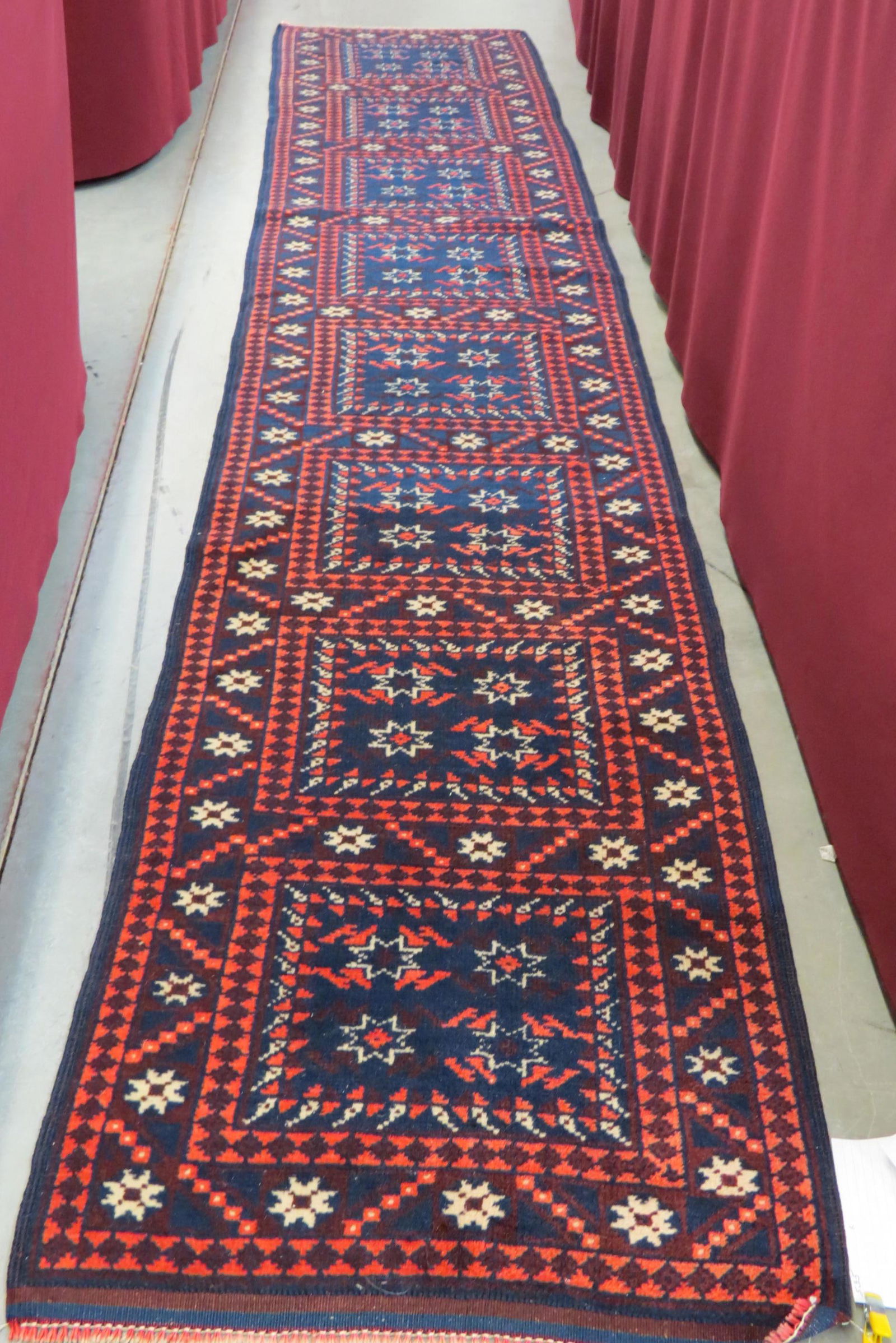 Kazak Turkish Handmade Runner, (1 of 5)