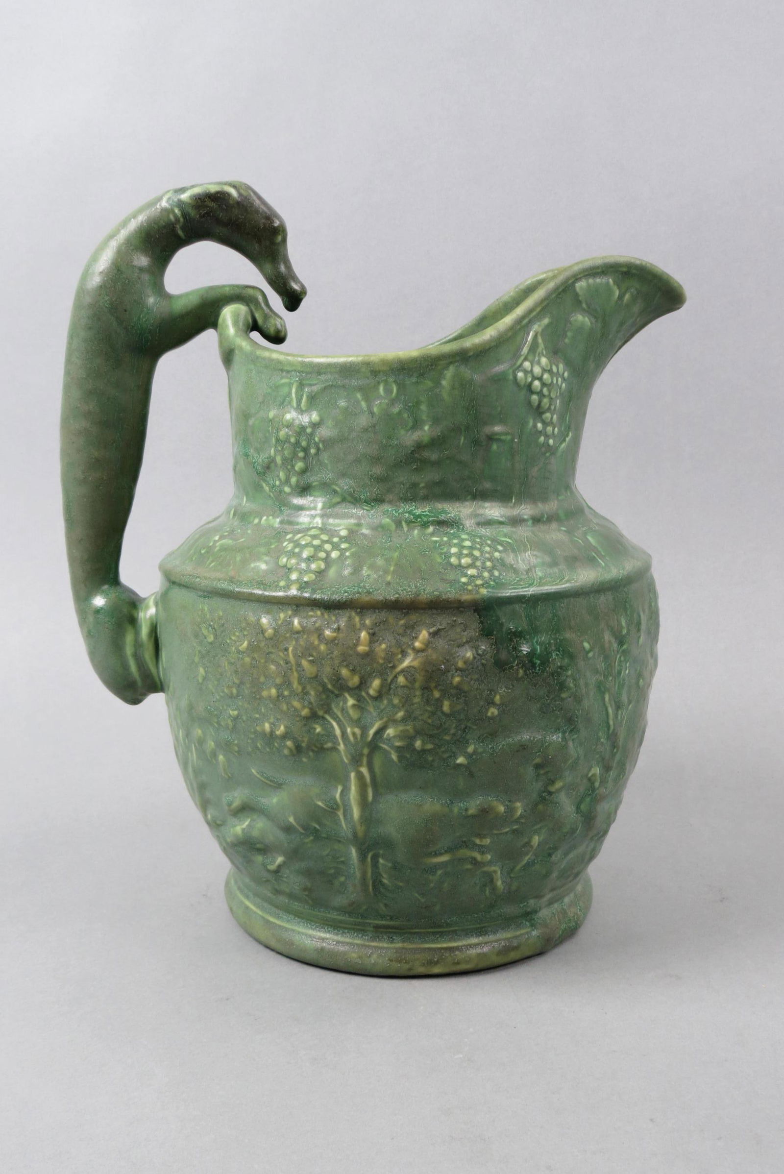 Vance Faience Pottery Large Pitcher, (1 of 5)