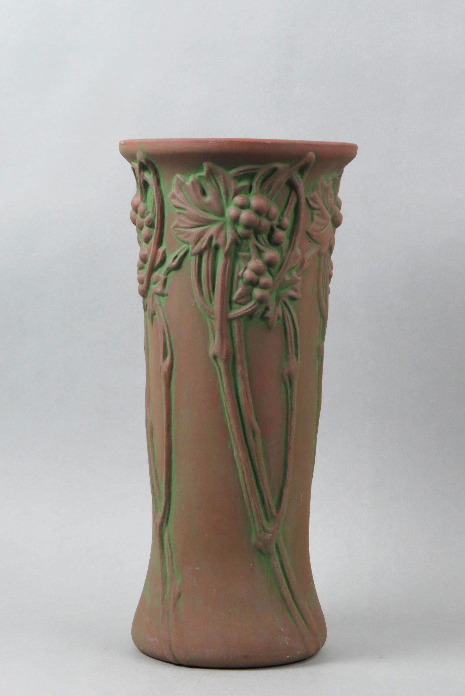 Peters & Reed Pottery Floor Vase "Moss Aztec", (1 of 4)