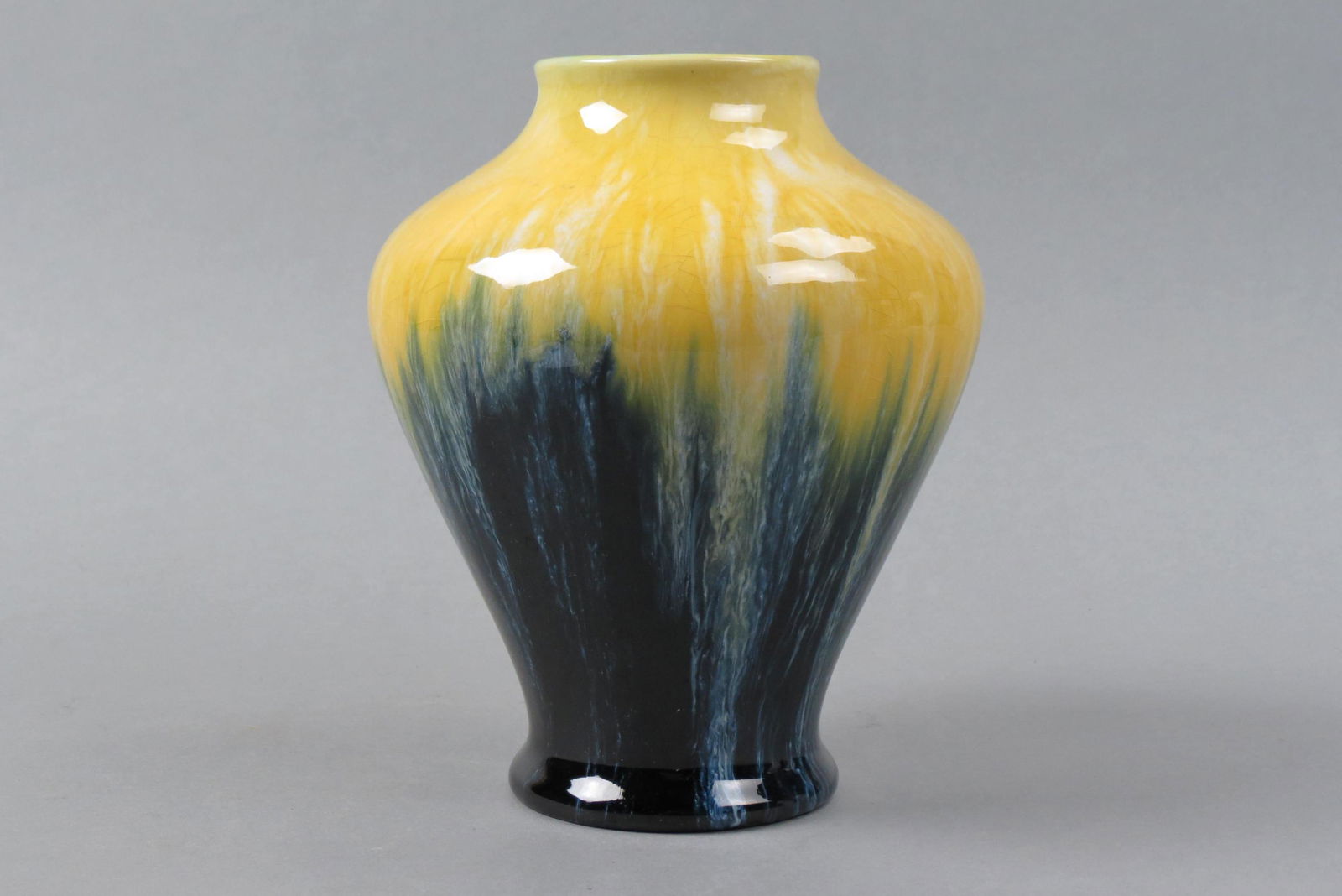 Boch Freres Belgium Pottery Vase, (1 of 4)