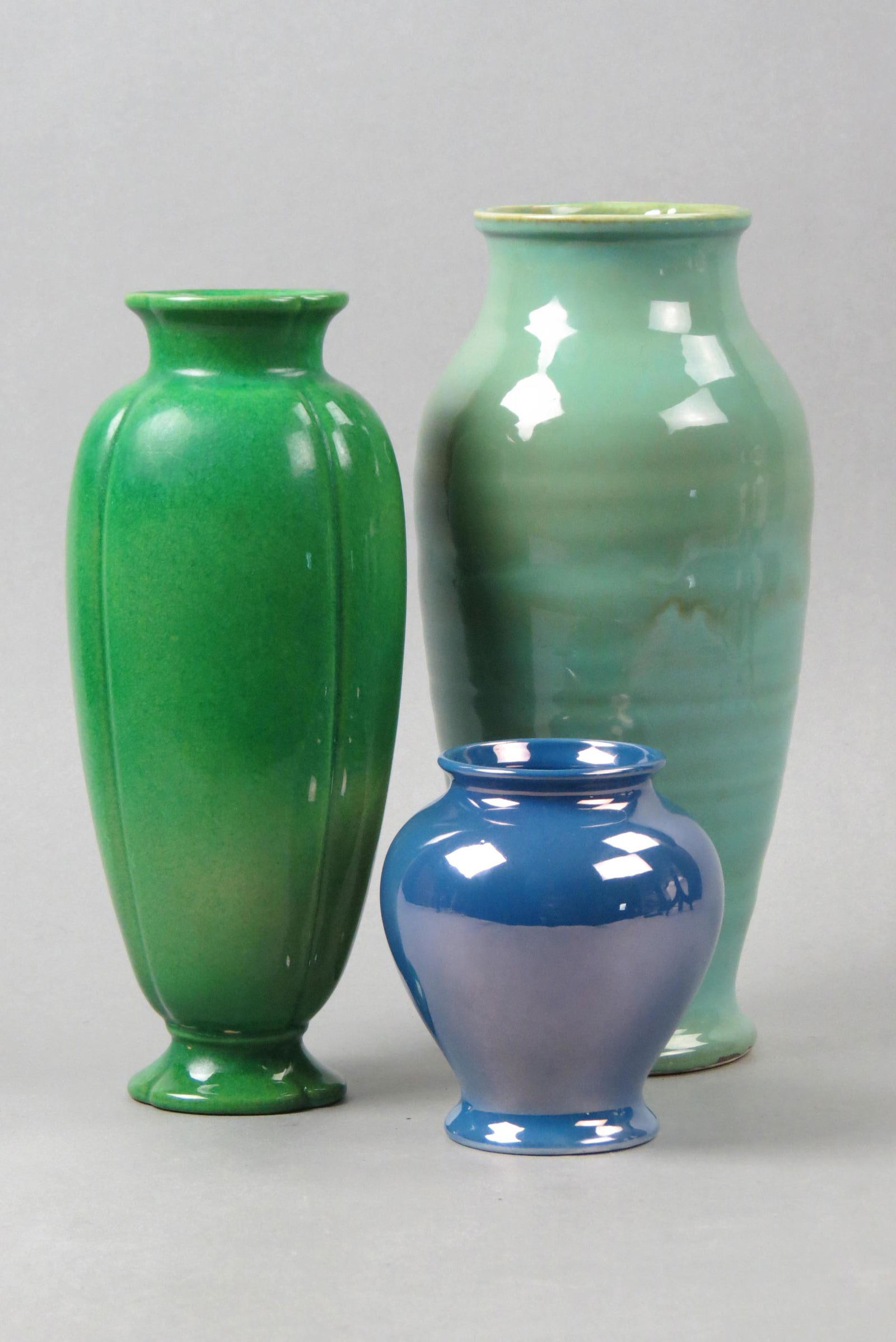 3 pcs. Cowan Pottery; (1 of 5)