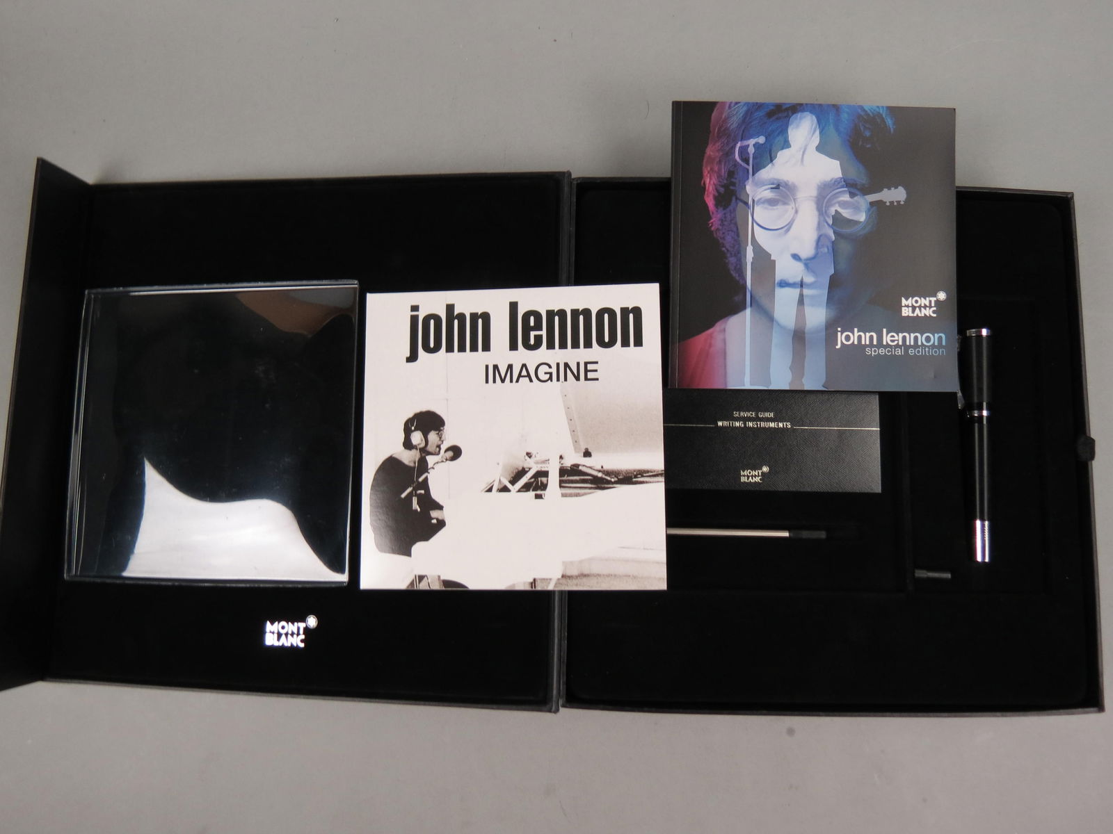 Montblanc Pen "John Lennon" Special Edition, roller ball, with box and papers. (1 of 12)