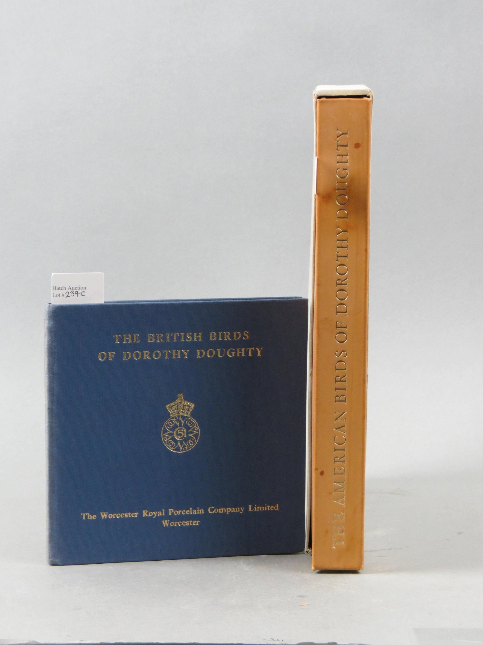 2 Dorothy Doughty Bird Books; "The American Birds of Dorothy Doughty" 1962, and "The British Birds: 2 Dorothy Doughty Bird Books; "The American Birds of Dorothy Doughty" 1962, and "The British Birds of Dorothy Doughty", 1965, both by Royal Worcester.....