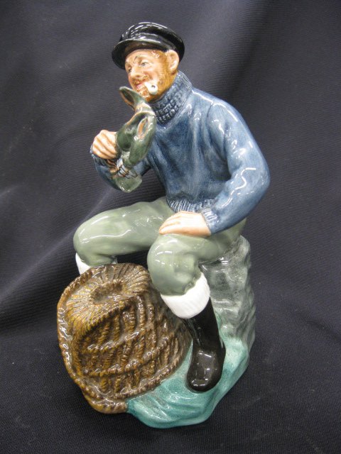 Royal Doulton Porcelain Figurine of Lobster: man, HN#2317, 7 1/2", excellent.