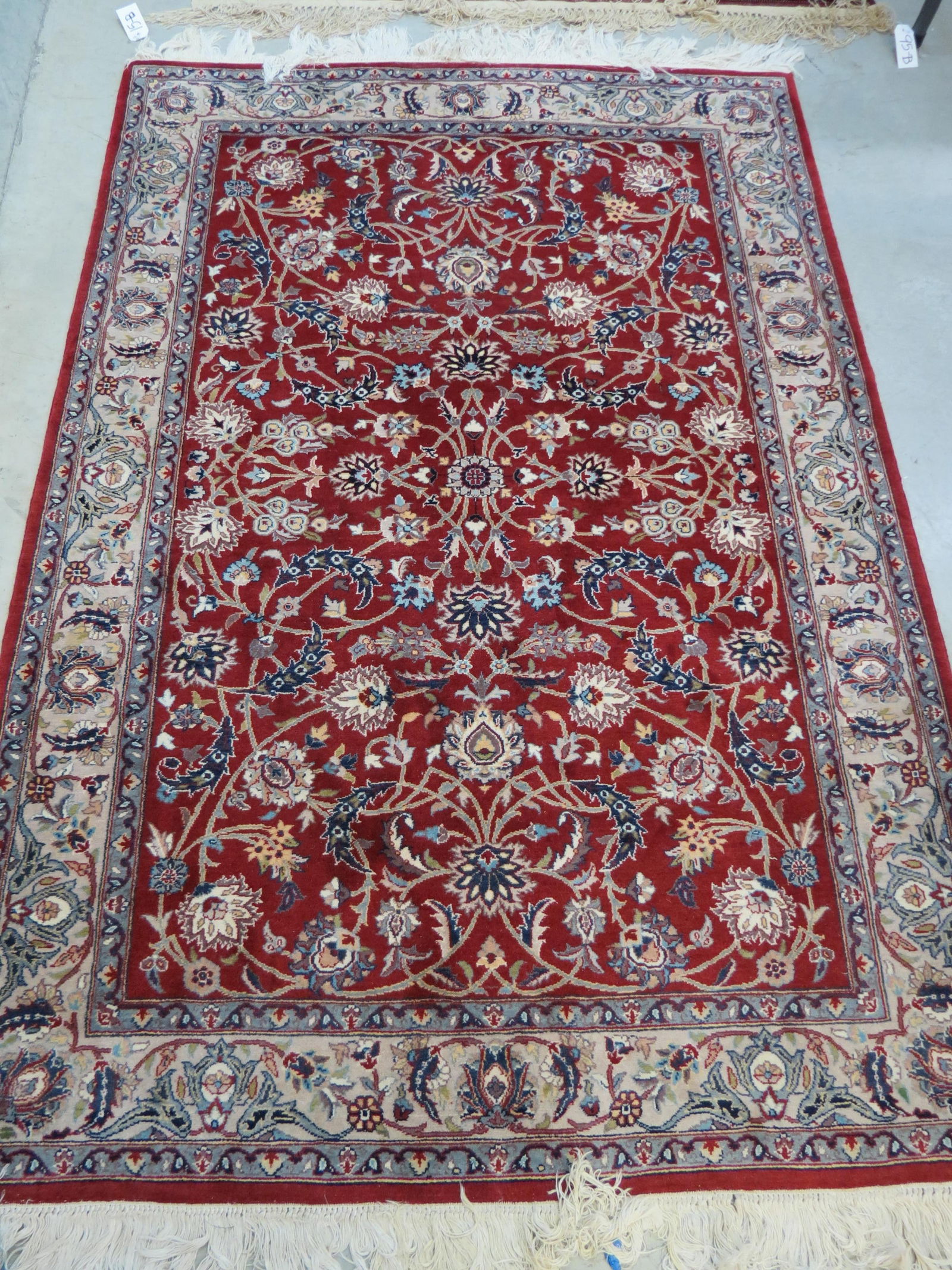 Silk Tabriz Persian Handmade Rug, (1 of 5)