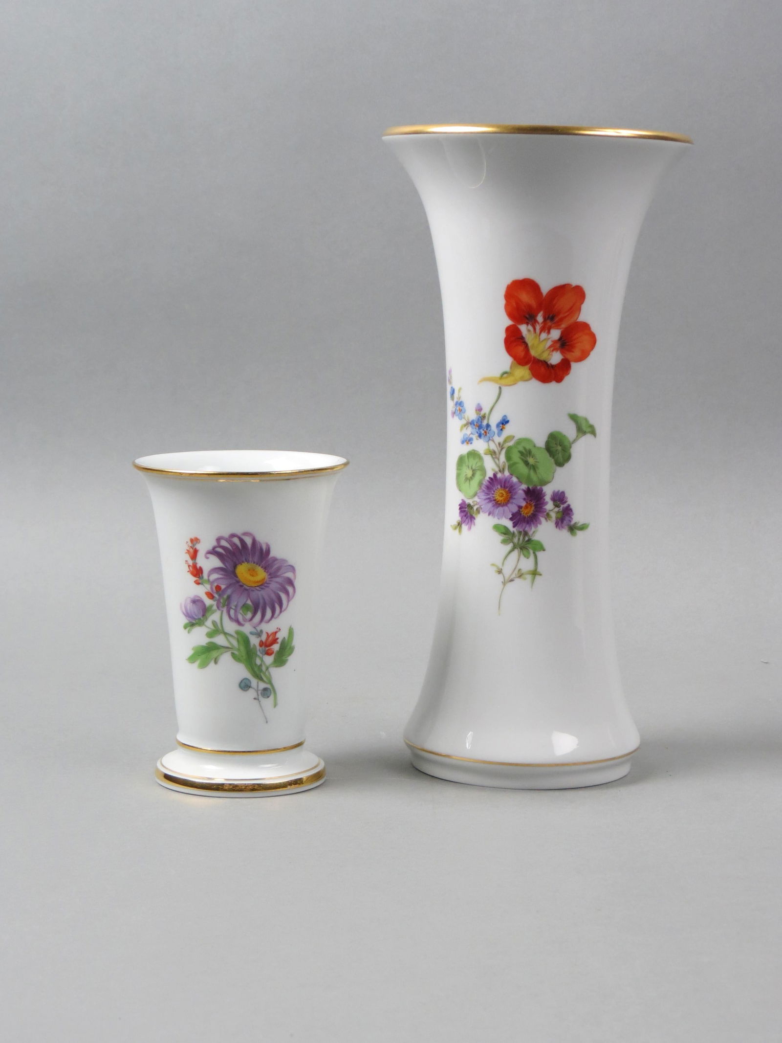 2 Meissen Porcelain Vases, (1 of 5)