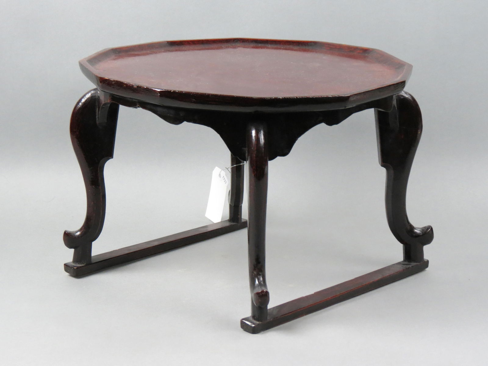 Chinese Carved Wooden Table Stand, (1 of 3)