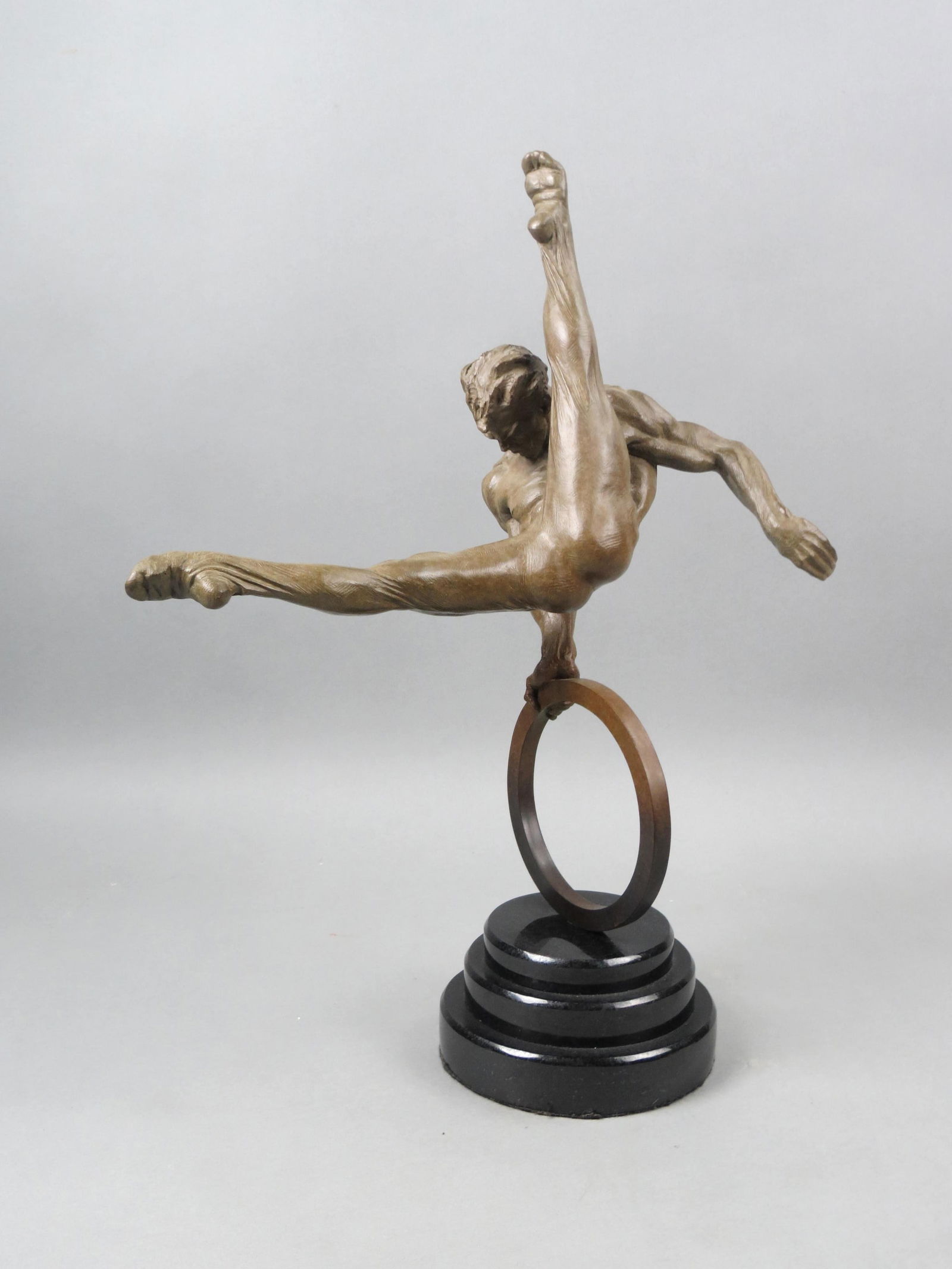 Richard MacDonald, bronze, "The Gymnast, State II" (1 of 5)