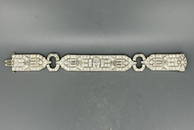 Important Diamond & Platinum Bracelet, 15.48 carat