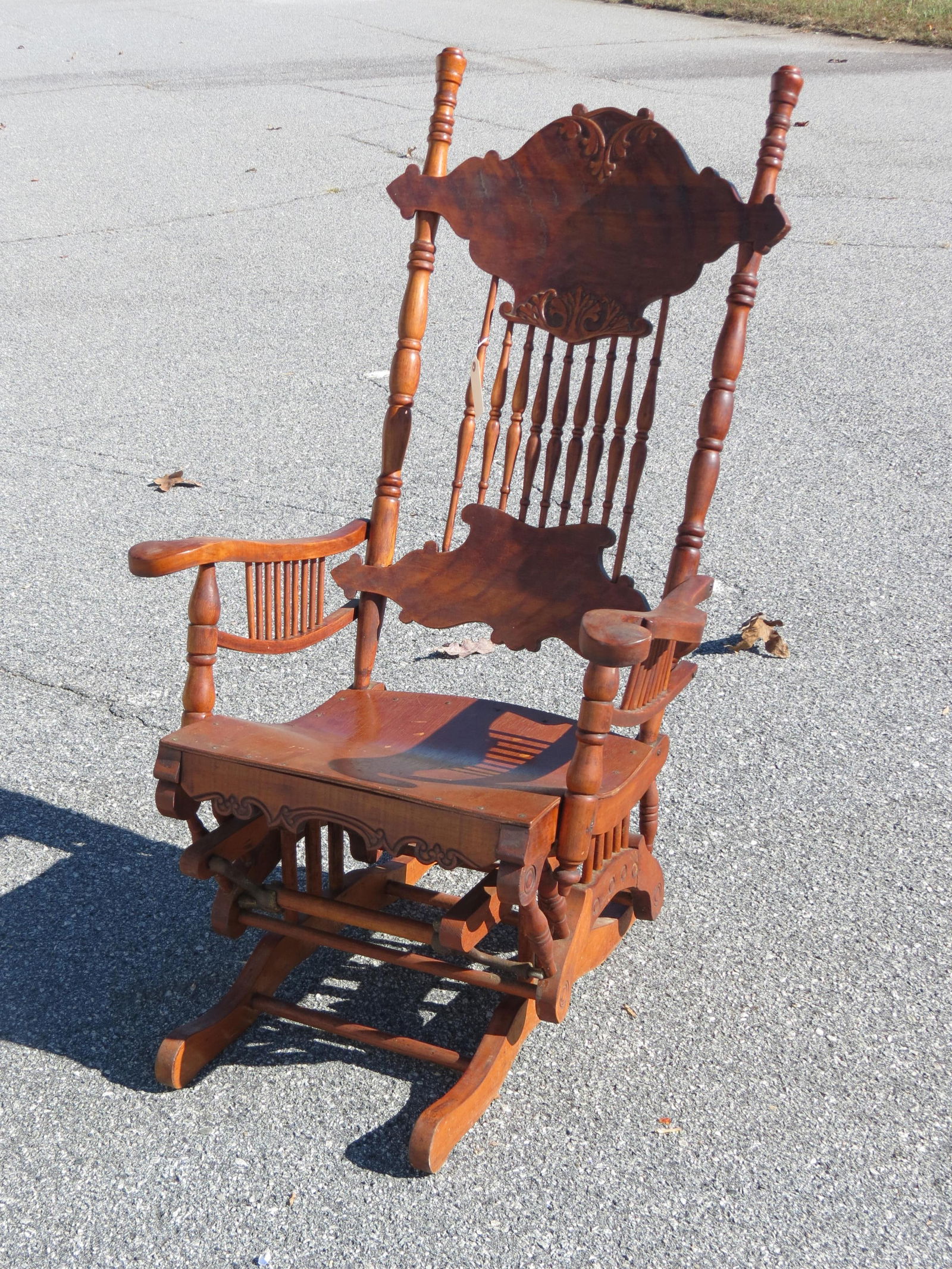 19th Century Platform Rocker, (1 of 4)