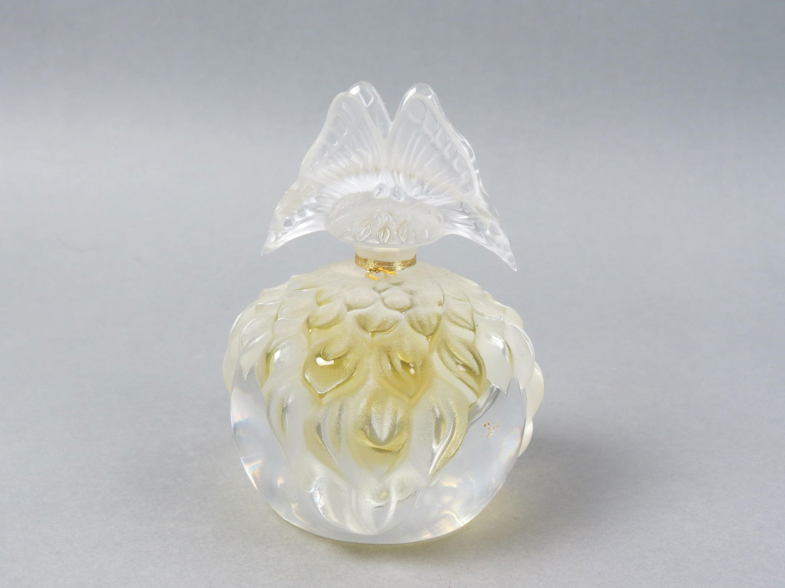 Lalique Crystal Perfume Bottle "Butterflies", (1 of 5)