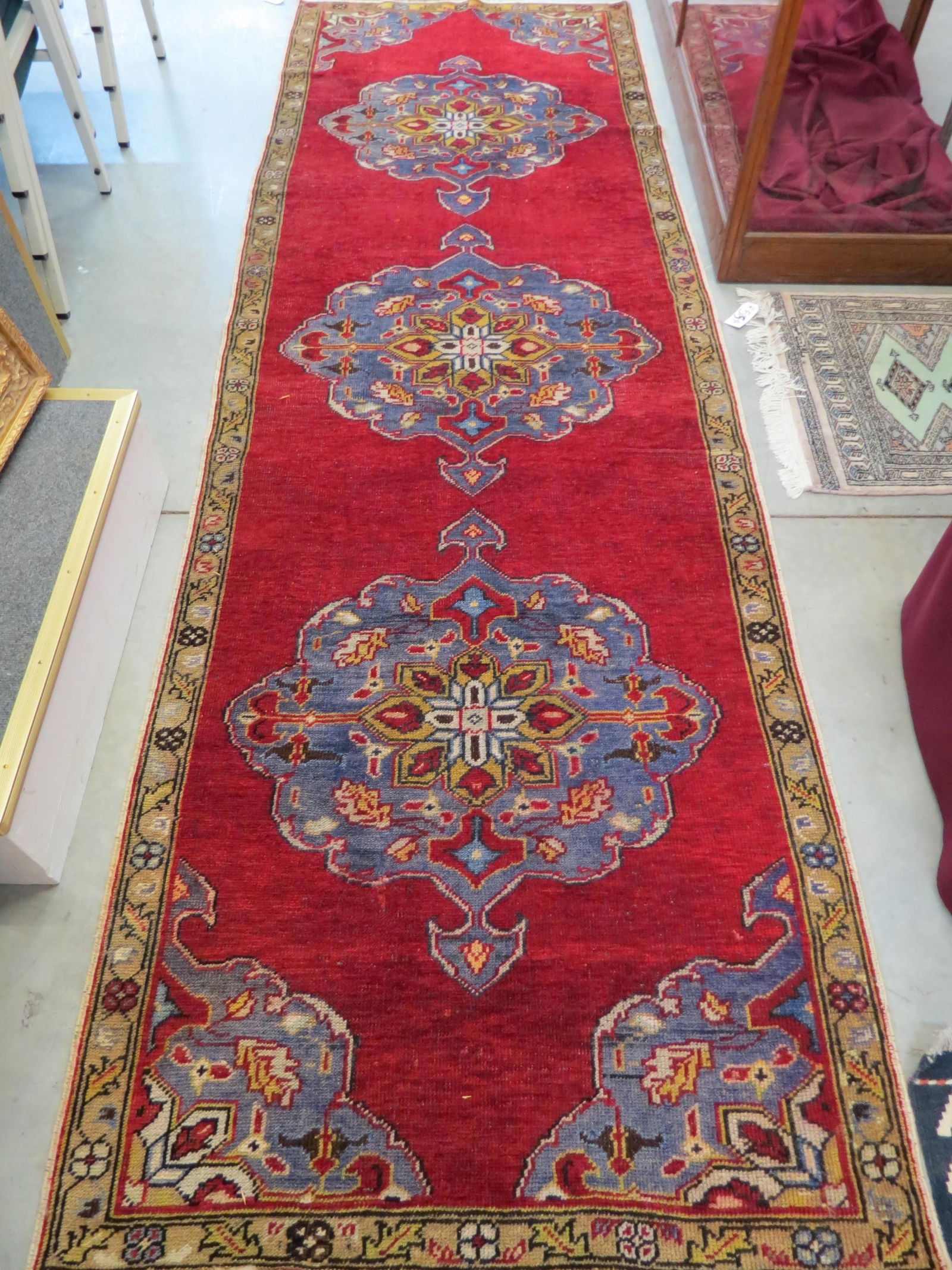 Oushak Turkish Handmade Rug, (1 of 5)