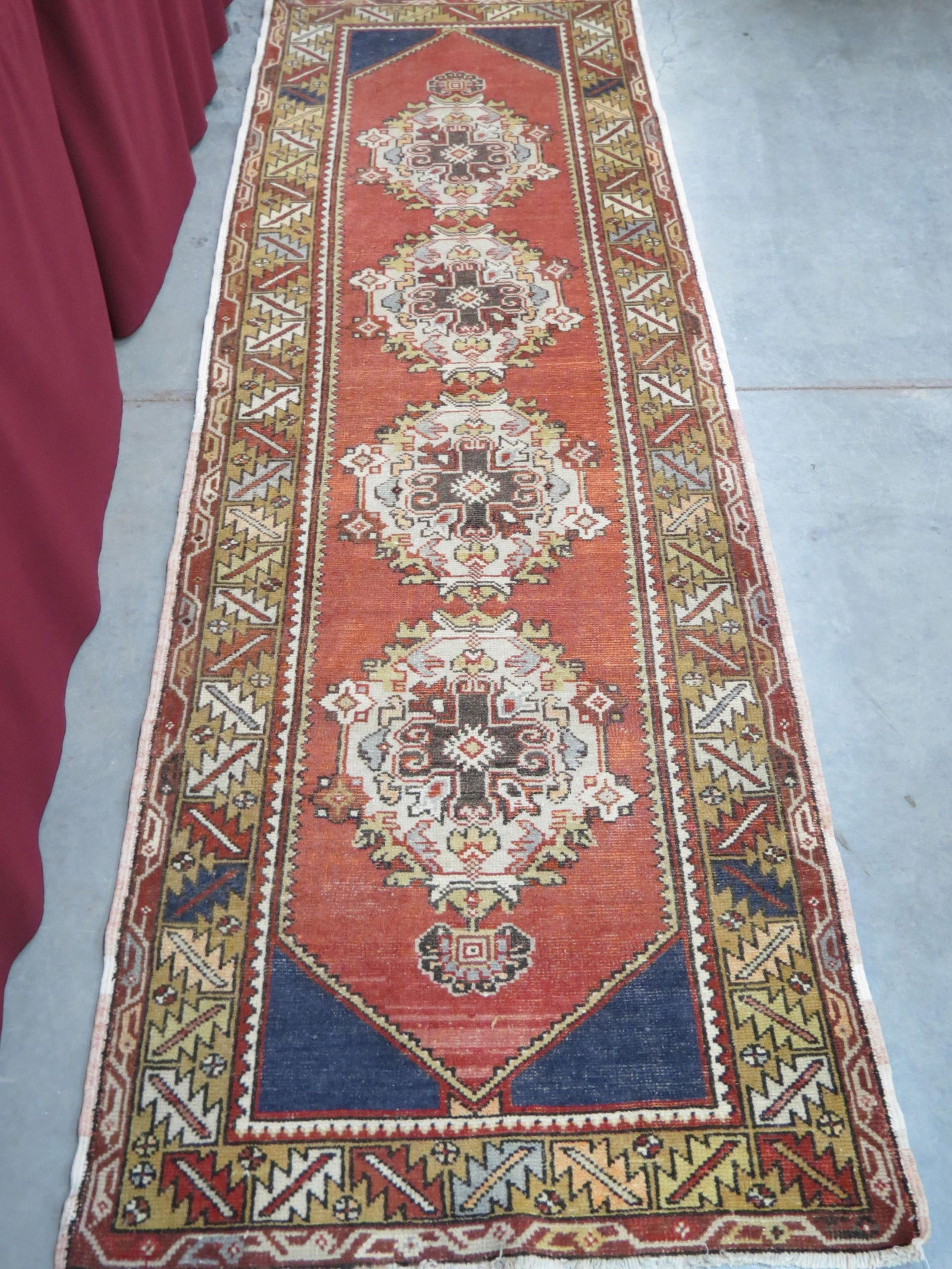 Oushak Turkish Handmade Runner, (1 of 6)