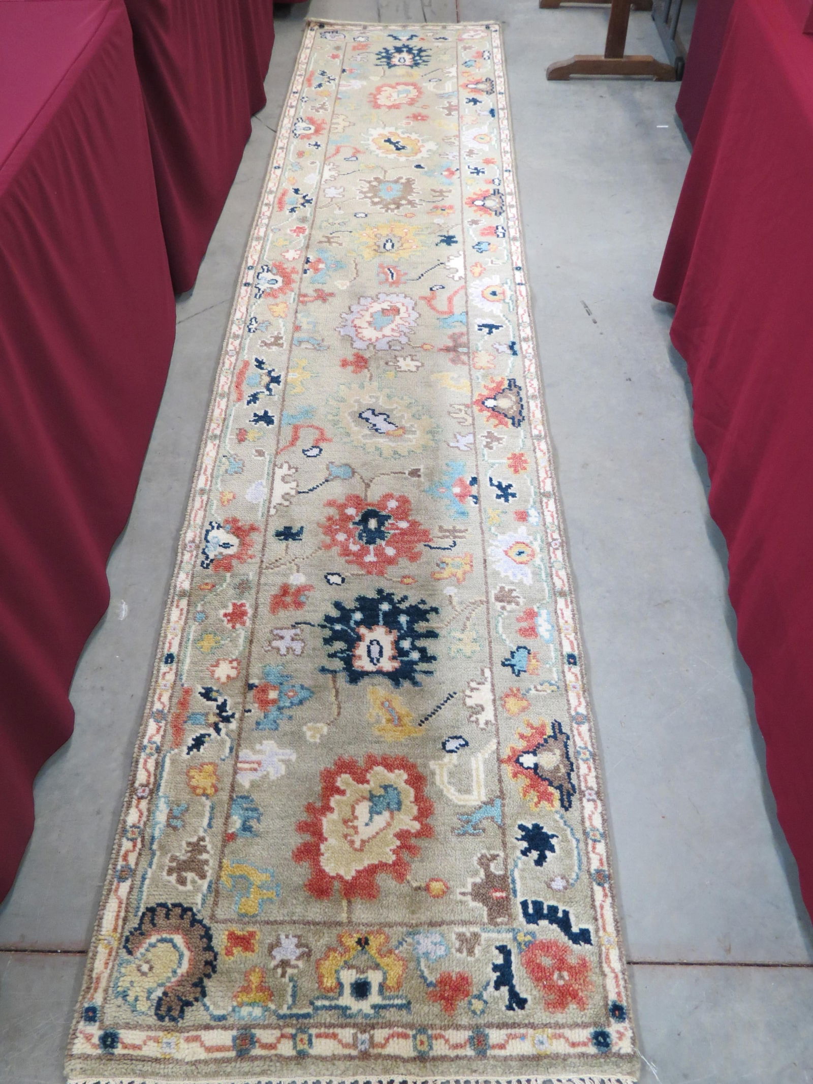 Oushak Turkish Handmade Runner, (1 of 5)