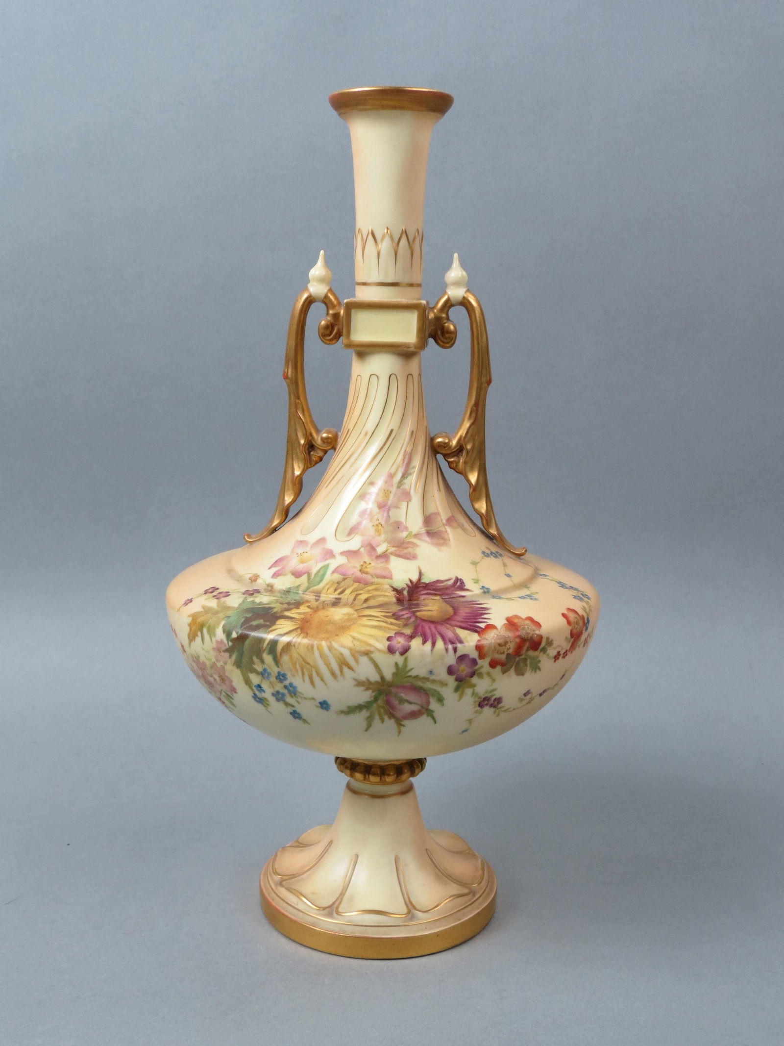 Royal Worcester Porcelain Vase, (1 of 7)