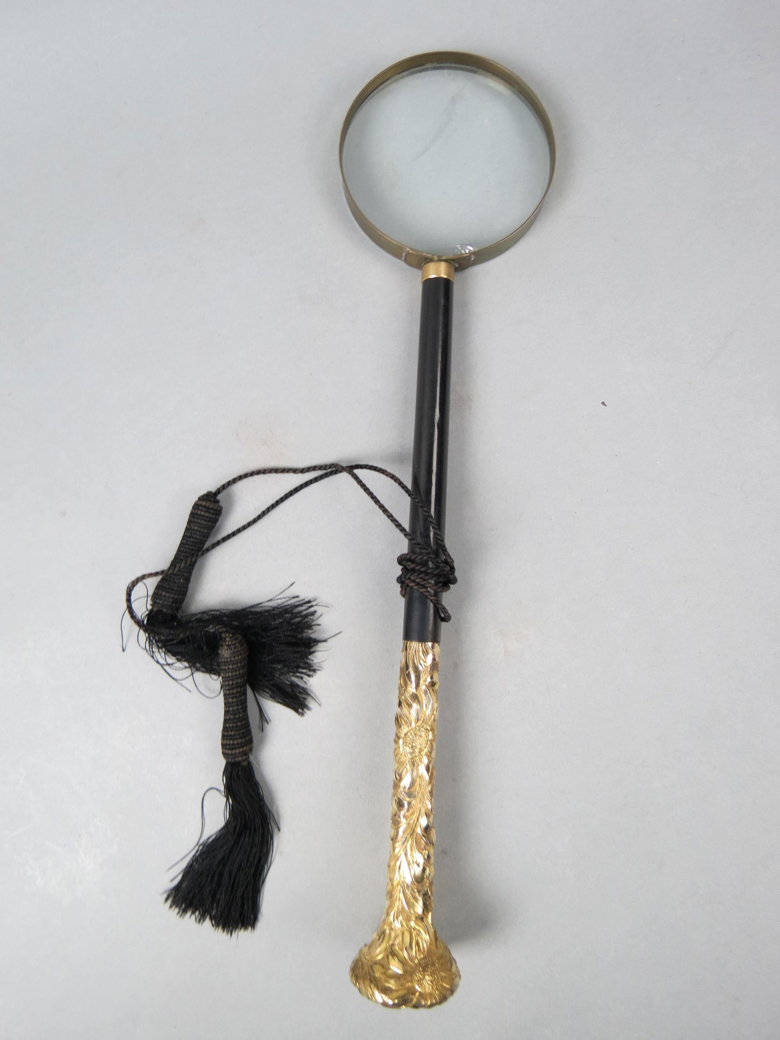 Gold-Filled Handled Magnifying Glass, (1 of 3)