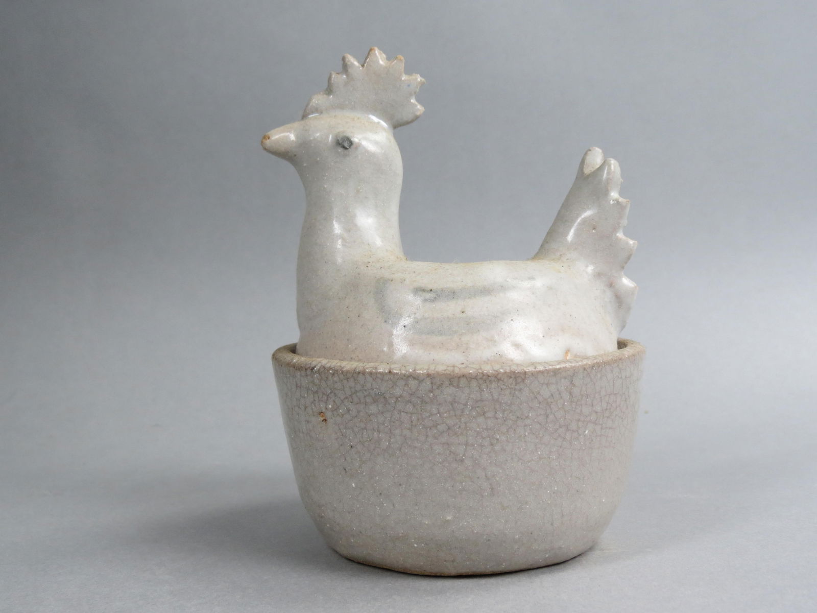 Arie Meaders Pottery "Hen on Nest", (1 of 8)