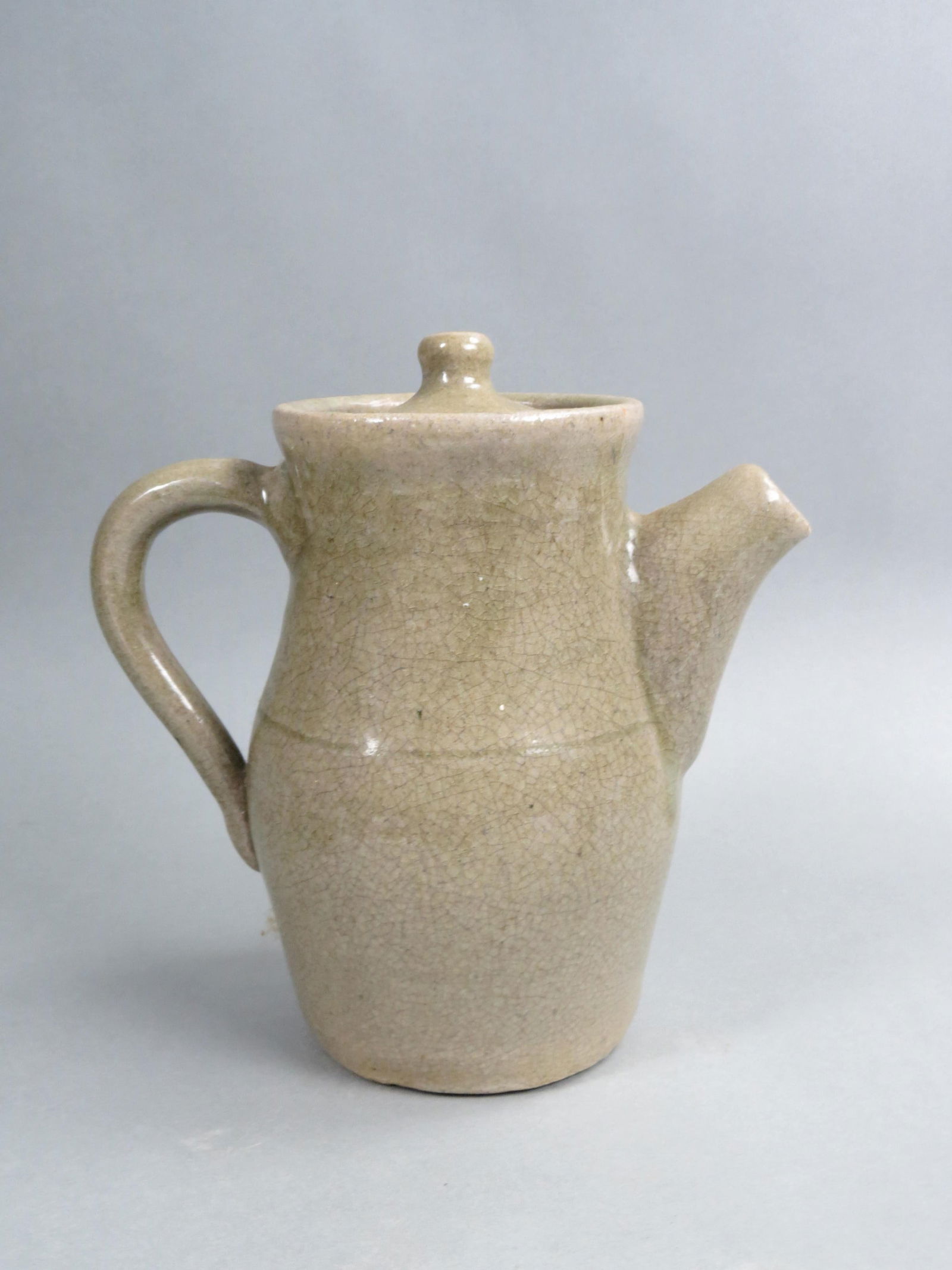 Lanier Meaders Pottery Covered Pitcher, Auction