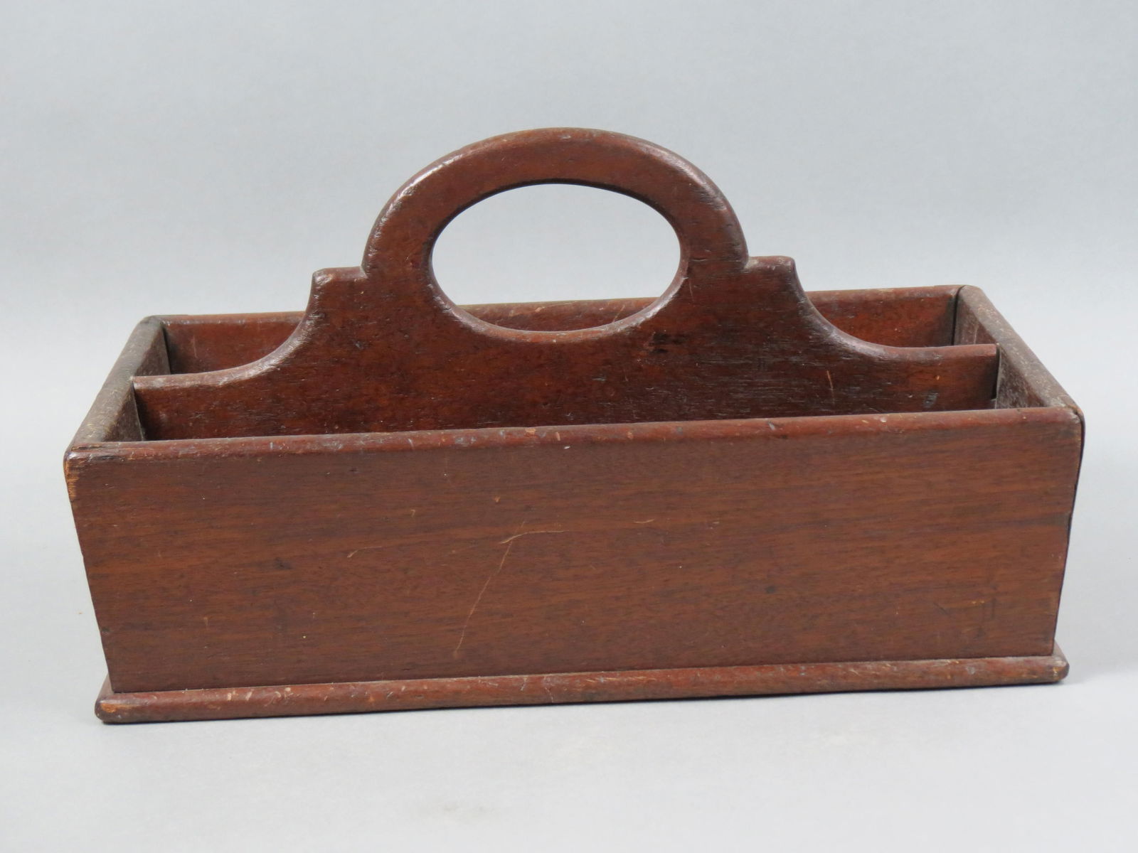 19th Century Wooden Cutlery or Utility Box, (1 of 4)