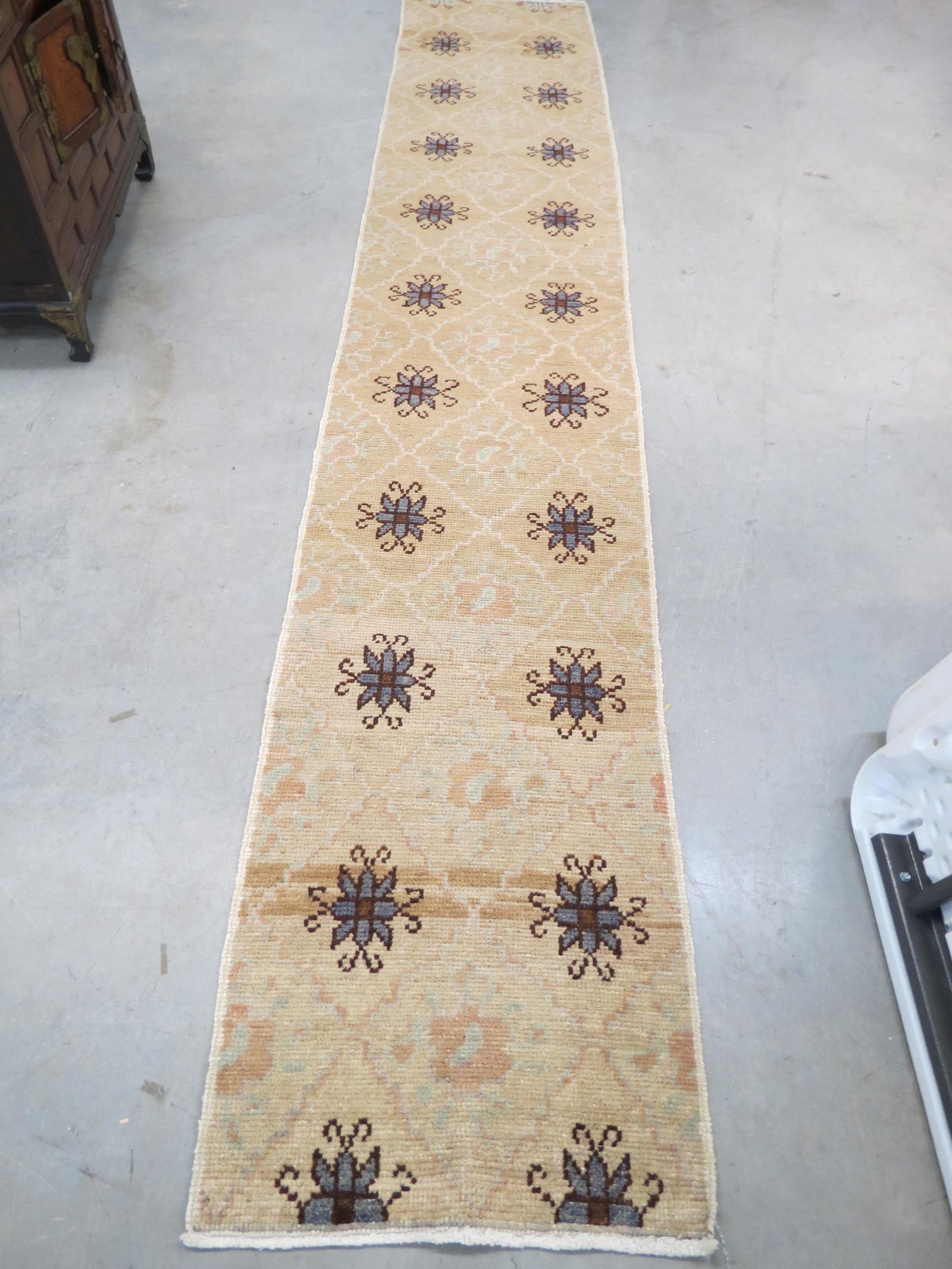 Oushak Turkish Handmade Runner, (1 of 4)