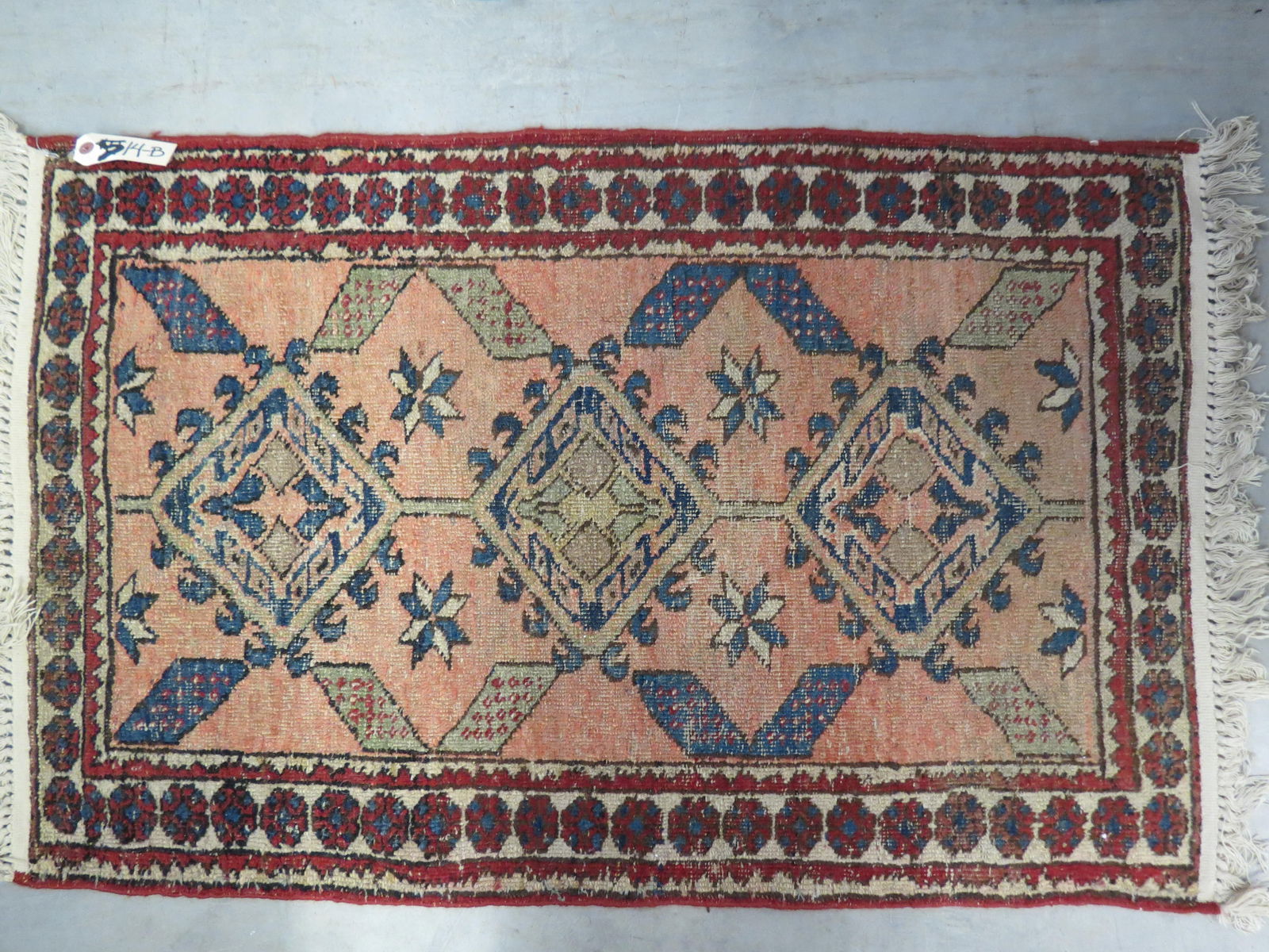 Hamadan Persian Handmade Mat, (1 of 4)