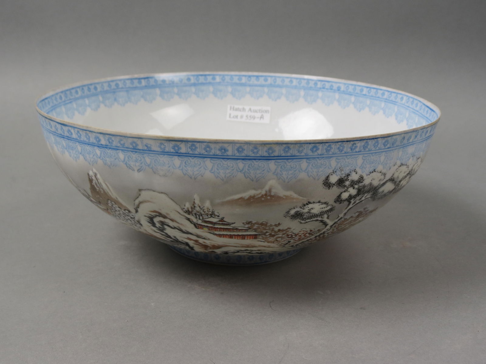 Chinese Eggshell Porcelain Bowl, (1 of 7)