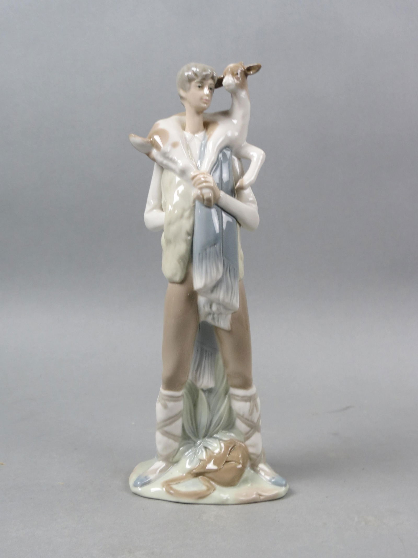 Lladro Figurine "Boy with Goat" #4506, (1 of 6)