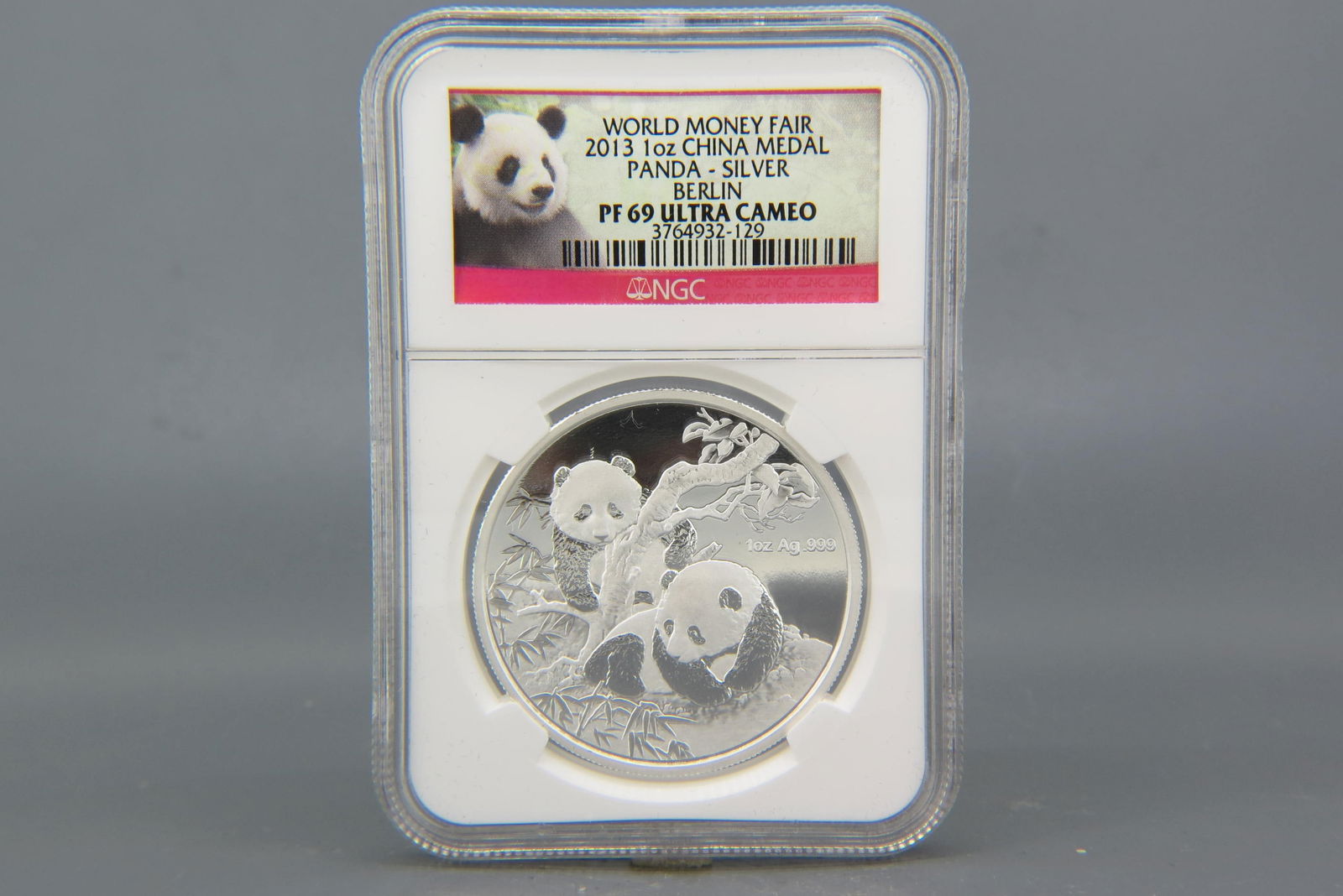 2013 China Silver Panda Coin, Proof-69 Ultra Cameo (1 of 3)