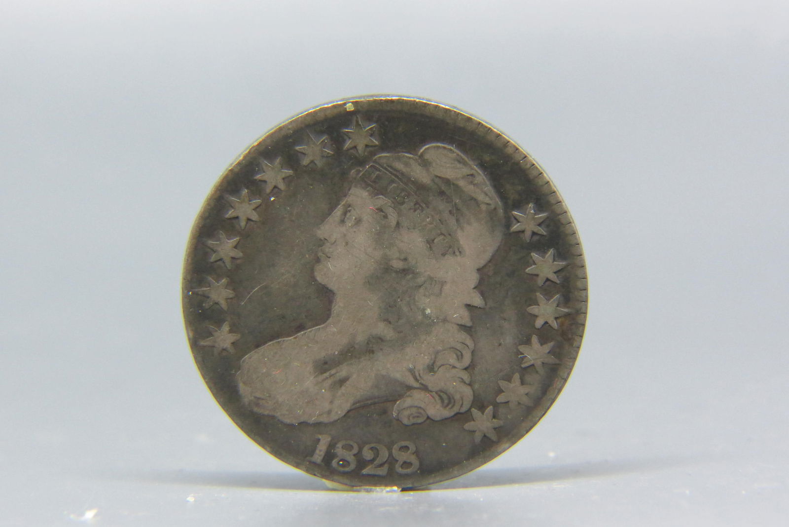 1828 U.S. Capped Bust Half Dollar, (1 of 2)