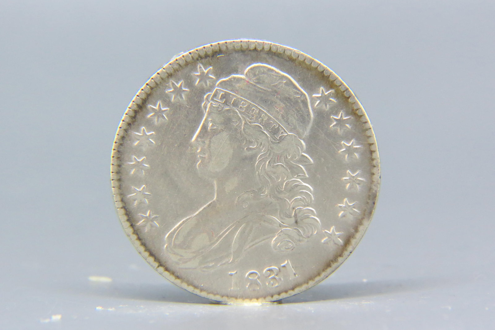 1831 U.S. Capped Bust Half Dollar, (1 of 2)