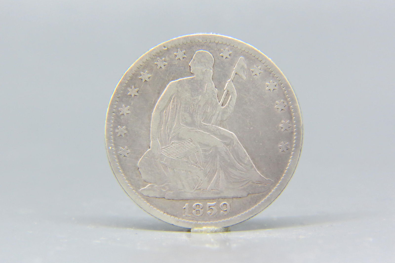 1859-O U.S. Seated Liberty Half Dollar, (1 of 2)
