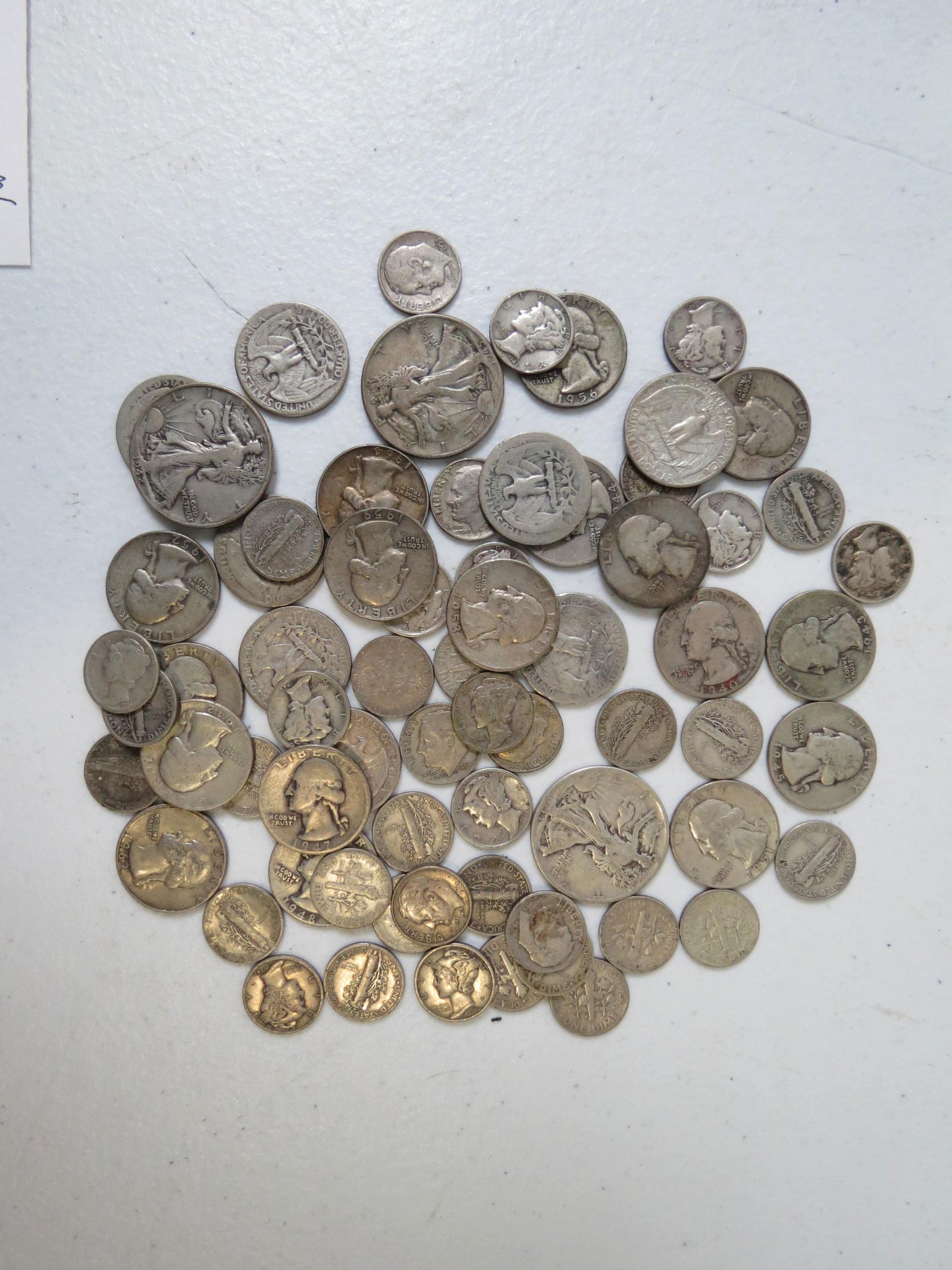 U.S. Silver Coin Lot, 1930-1964, (1 of 1)