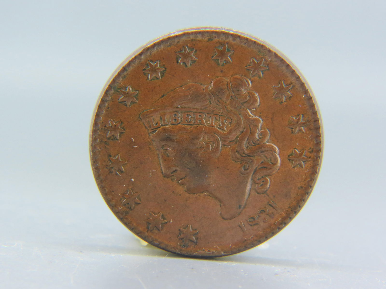 1831 U.S. Large Cent, Choice A.U. (1 of 2)
