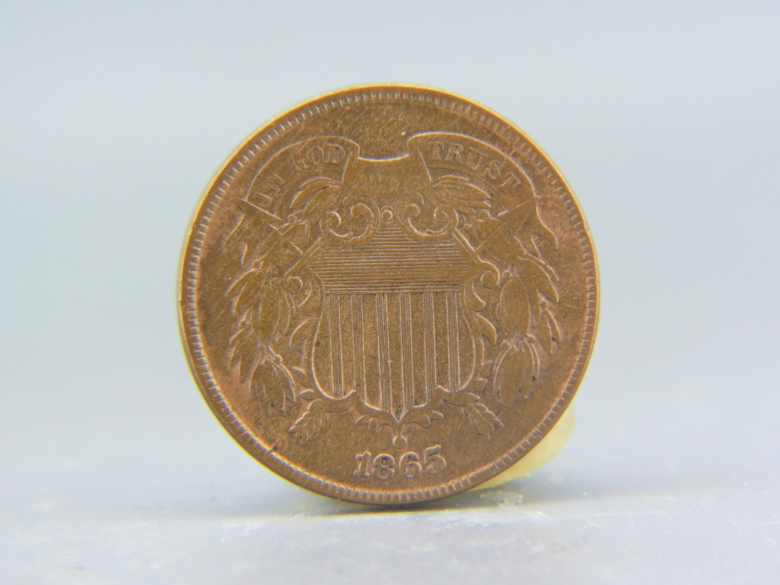 1865 U.S. Two Cent Piece, (1 of 2)