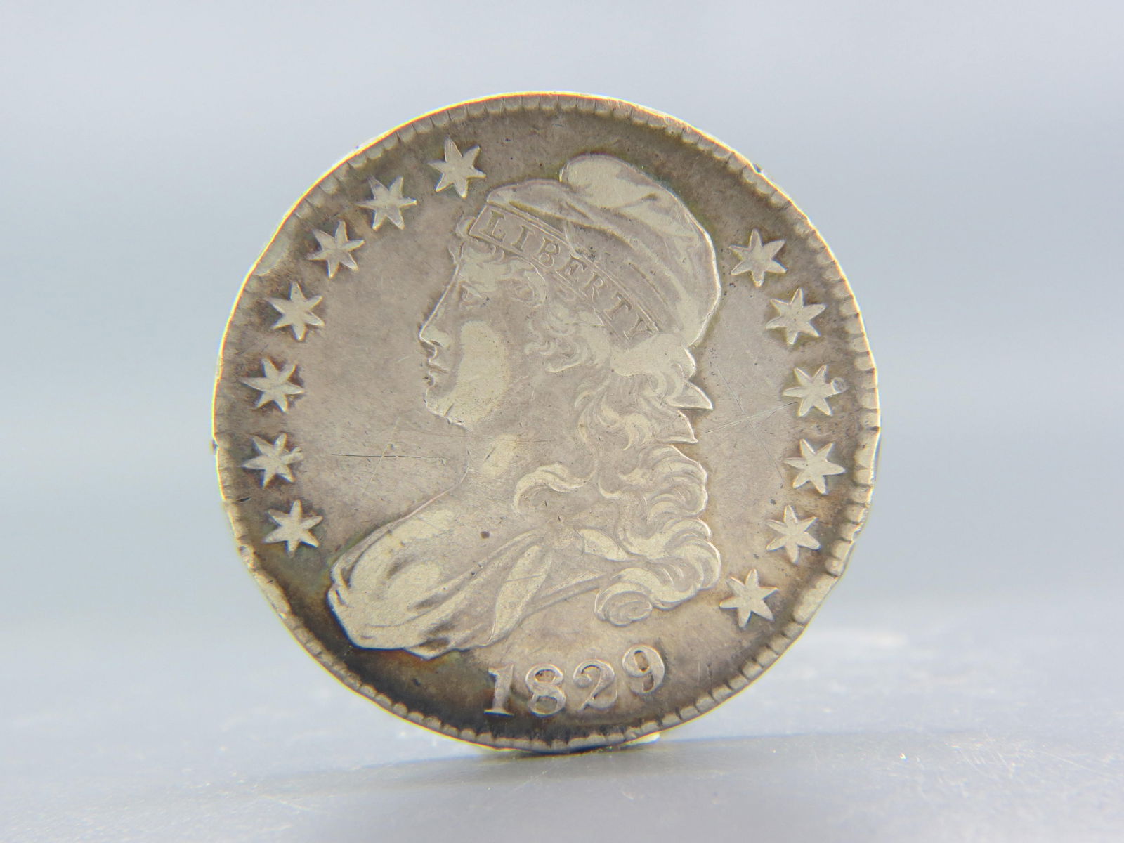 1829 U.S. Capped Bust Half Dollar, (1 of 2)