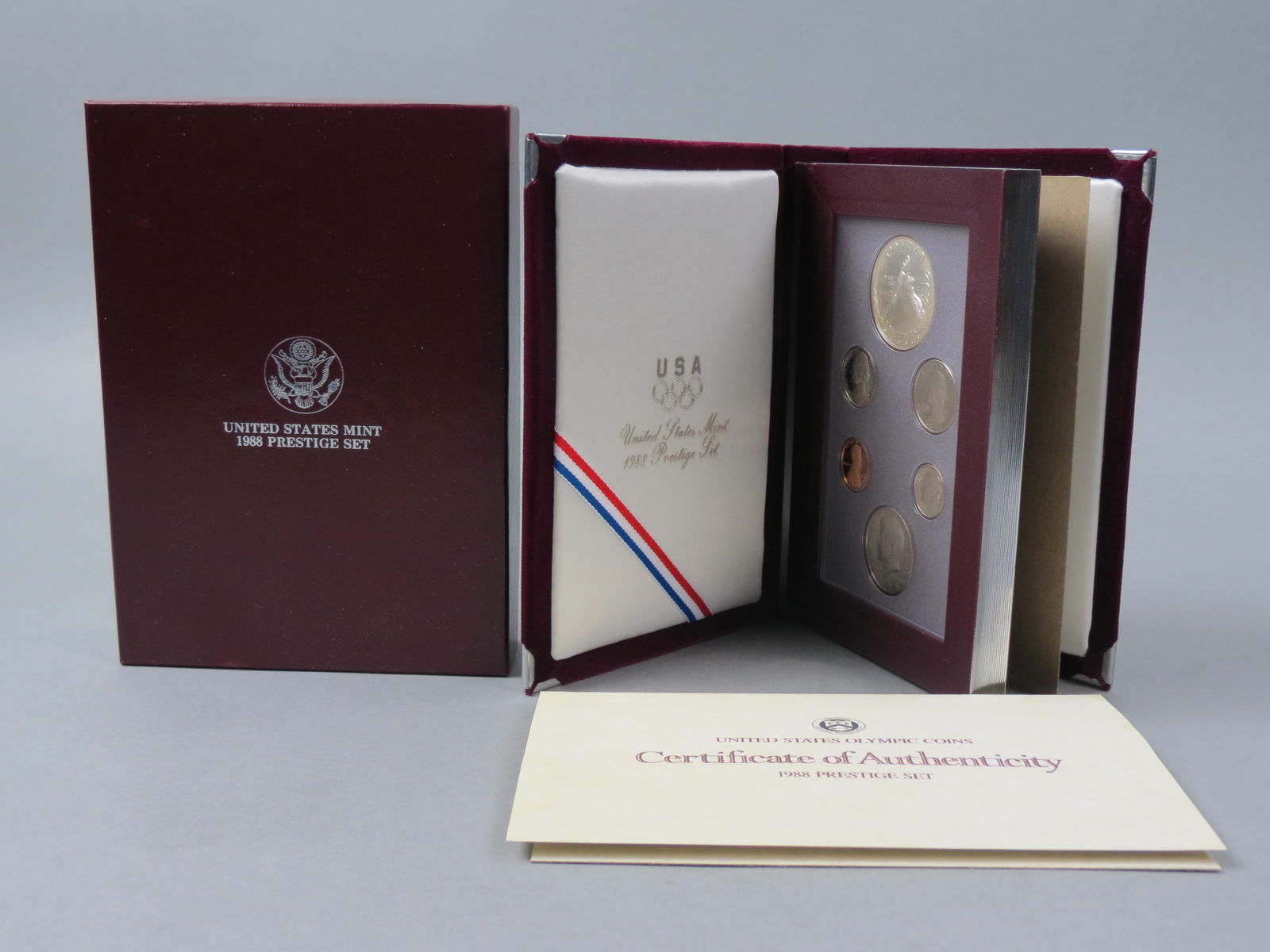 1988 U.S. Prestige Proof Coin Set, (1 of 5)