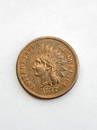 1877 Indian Head Cent, About Uncirculated, RARE,