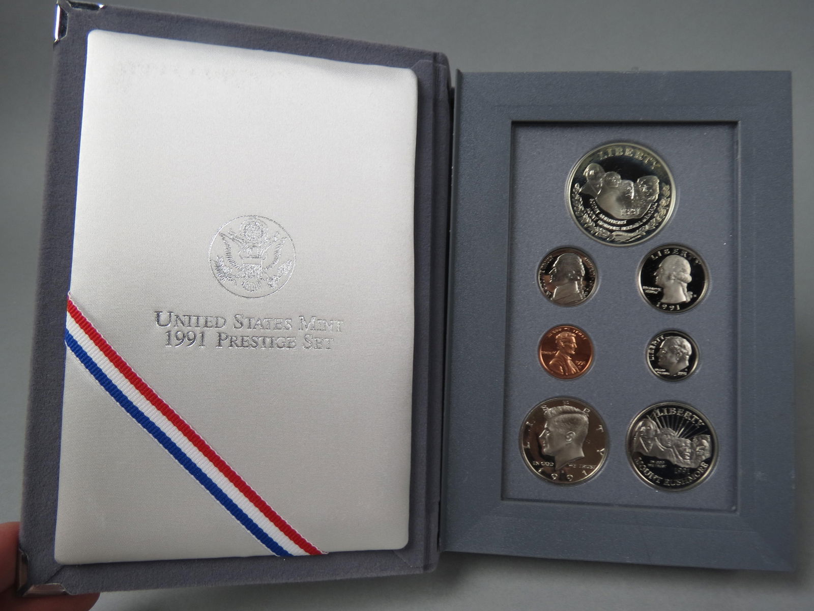 1991 U.S. Prestige Proof Coin Set, (1 of 4)