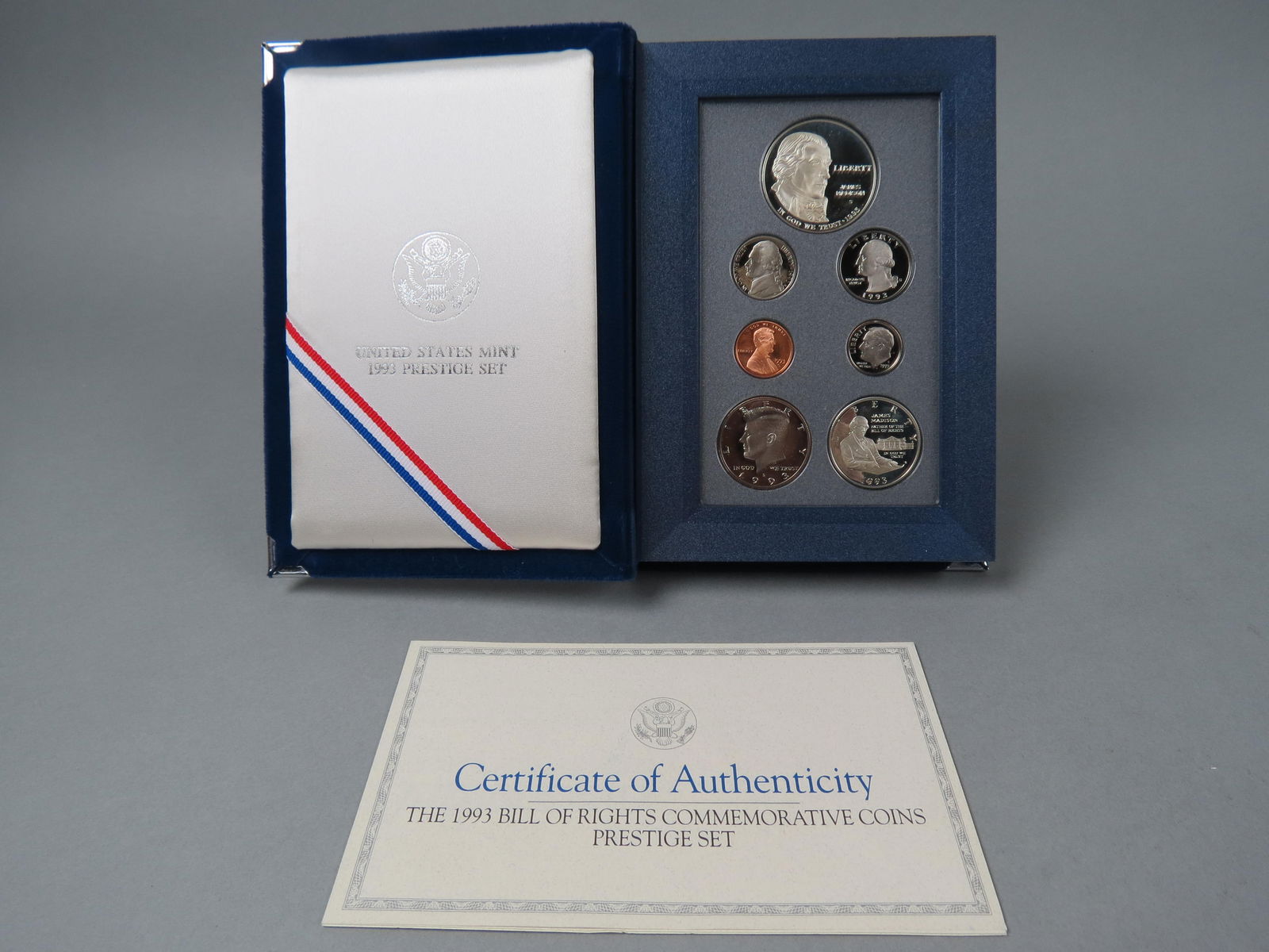 1993 U.S. Prestige Proof Coin Set, (1 of 3)