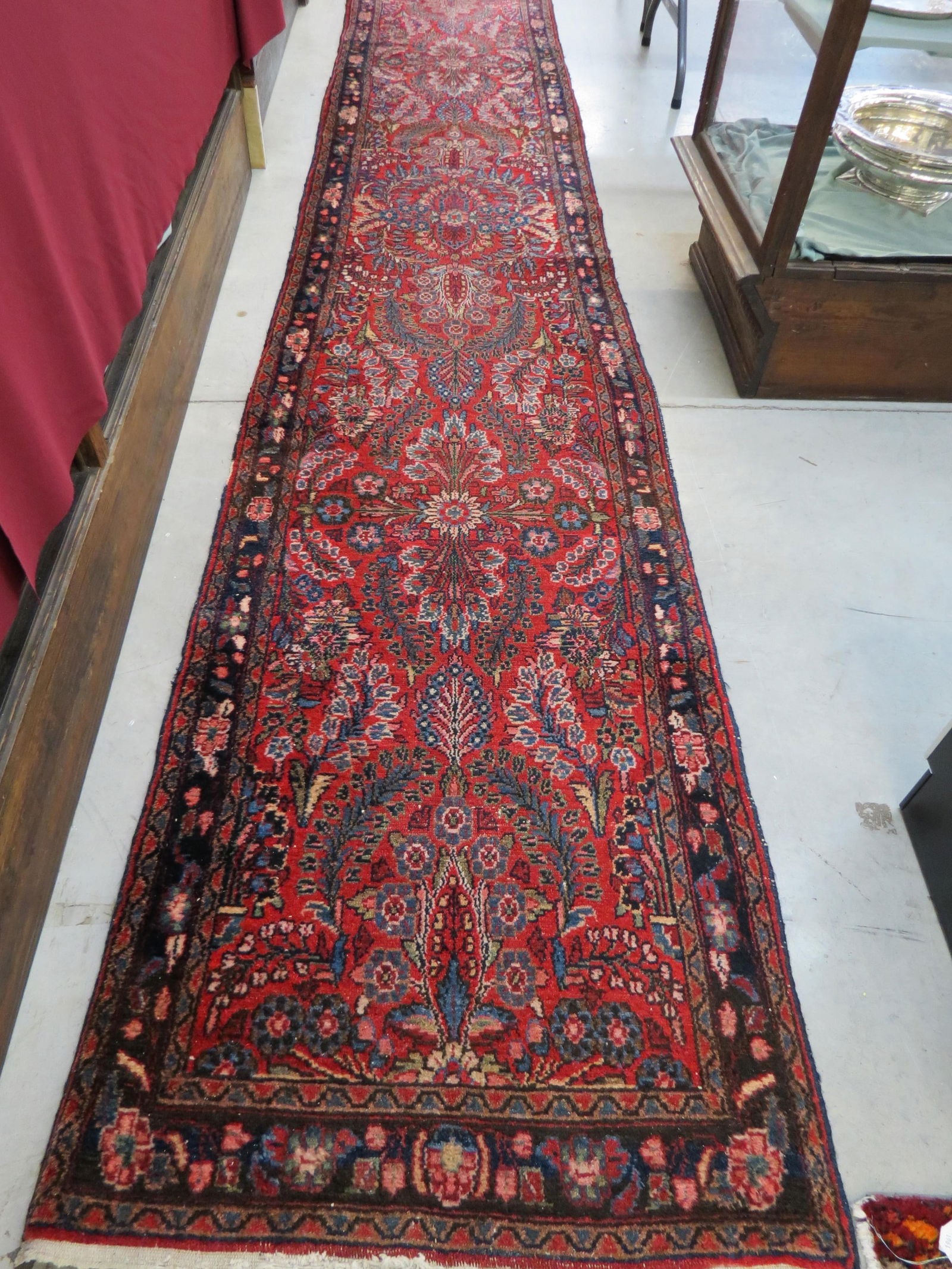 Sarouk Persian Handmade Runner, antique, (1 of 6)