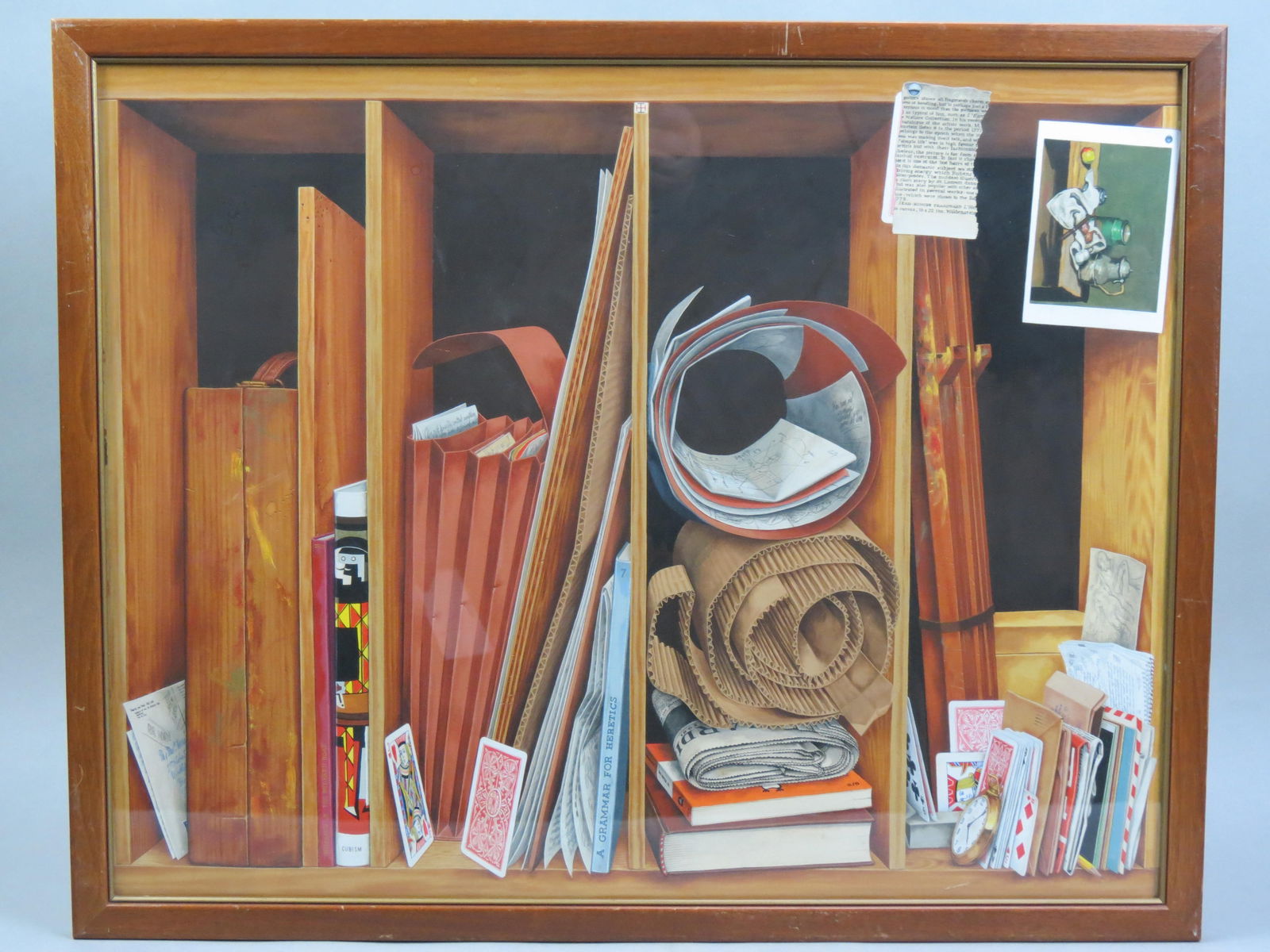 Fine Trompe l oeil Painting, (1 of 4)