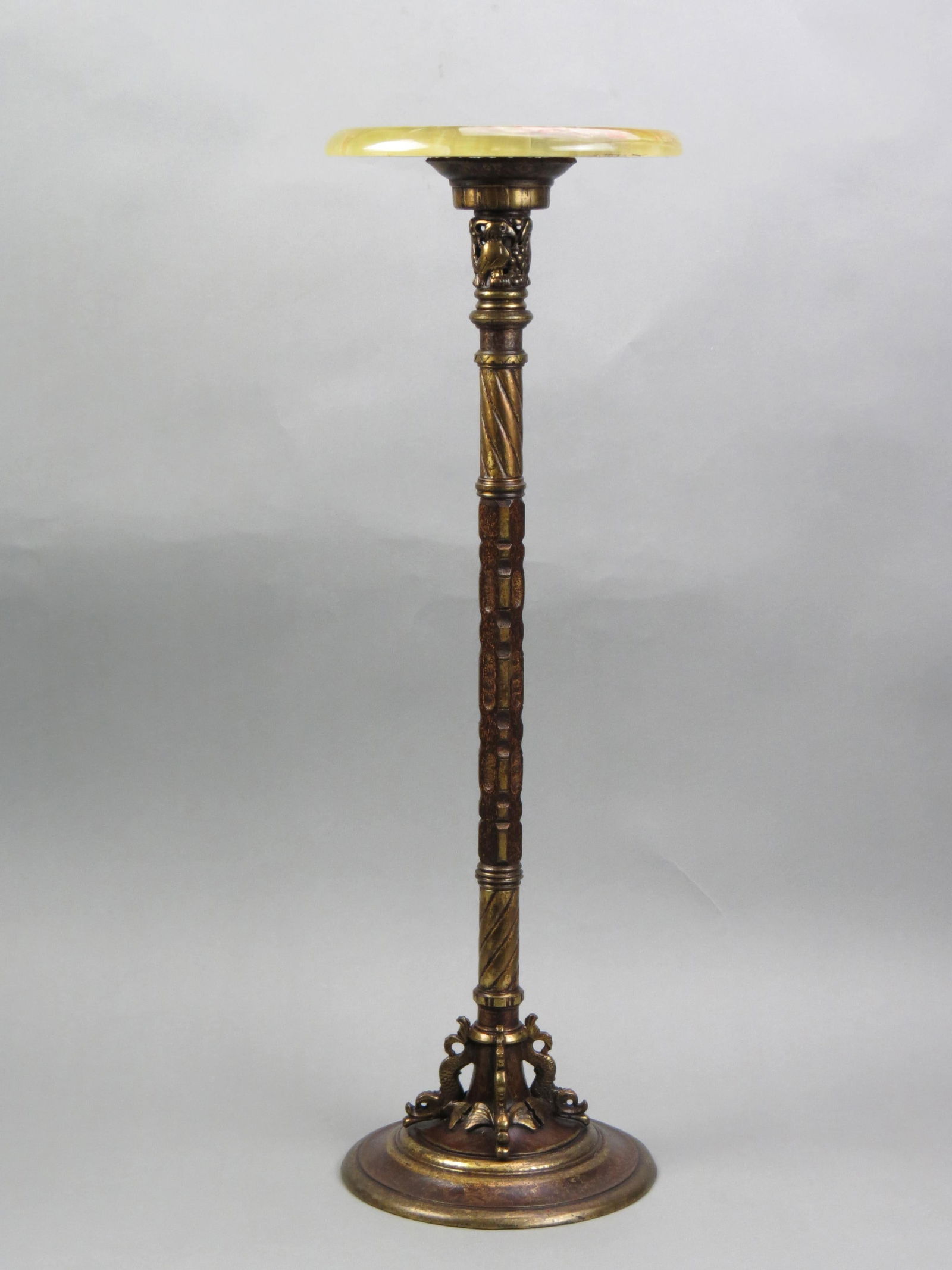Oscar Bach Segar Studios Art Deco Bronzed Stand, (1 of 9)