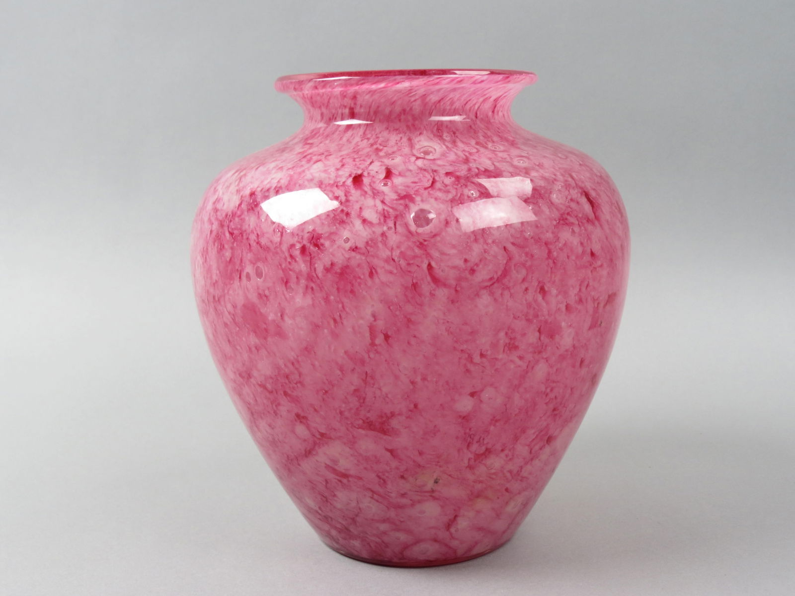 Steuben Art Glass Vase, Rose Cluthra, (1 of 5)