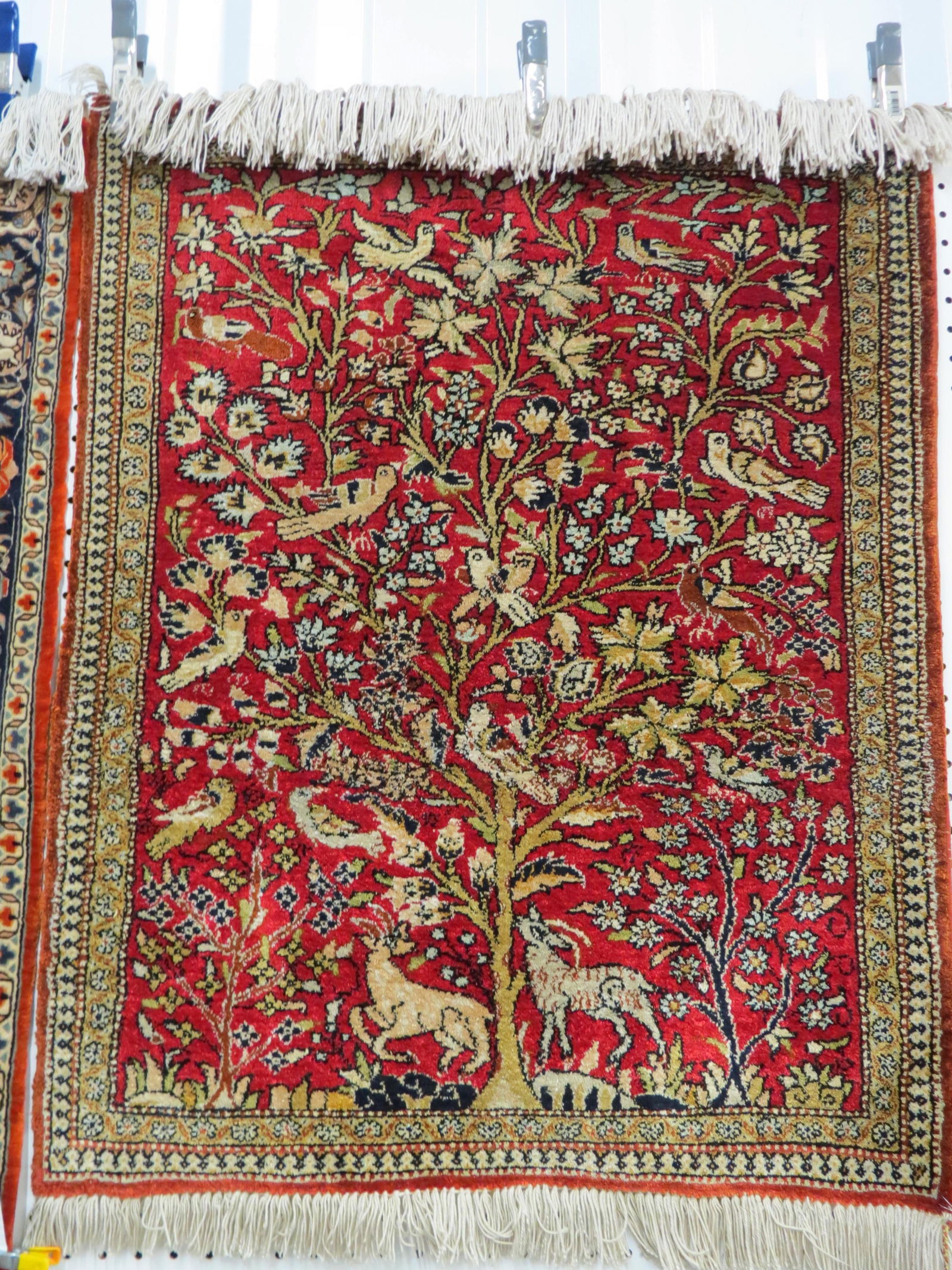 Silk Tabriz Style Handmade Rug, (1 of 4)