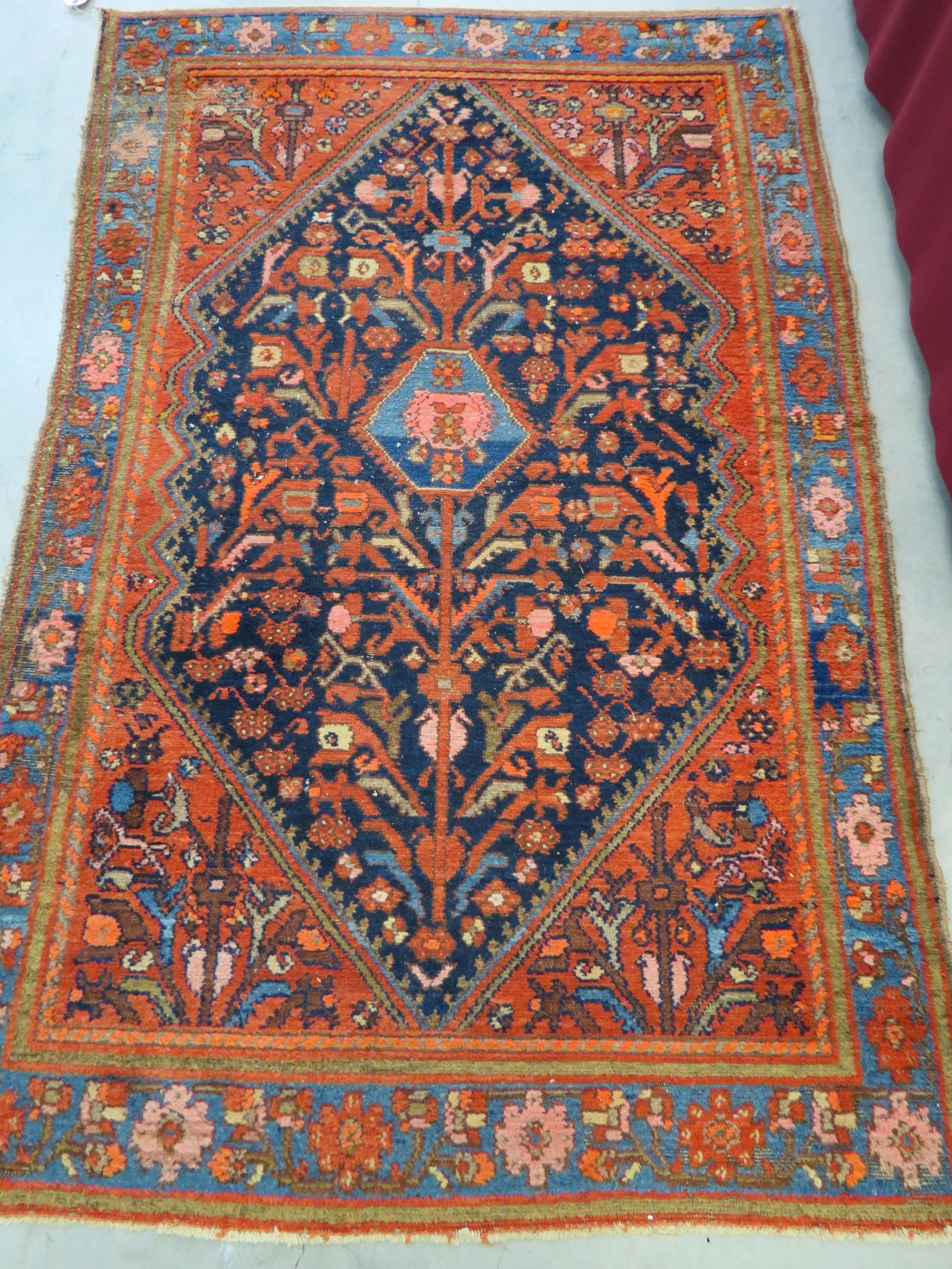 Hamadan Persian Handmade Rug, (1 of 5)