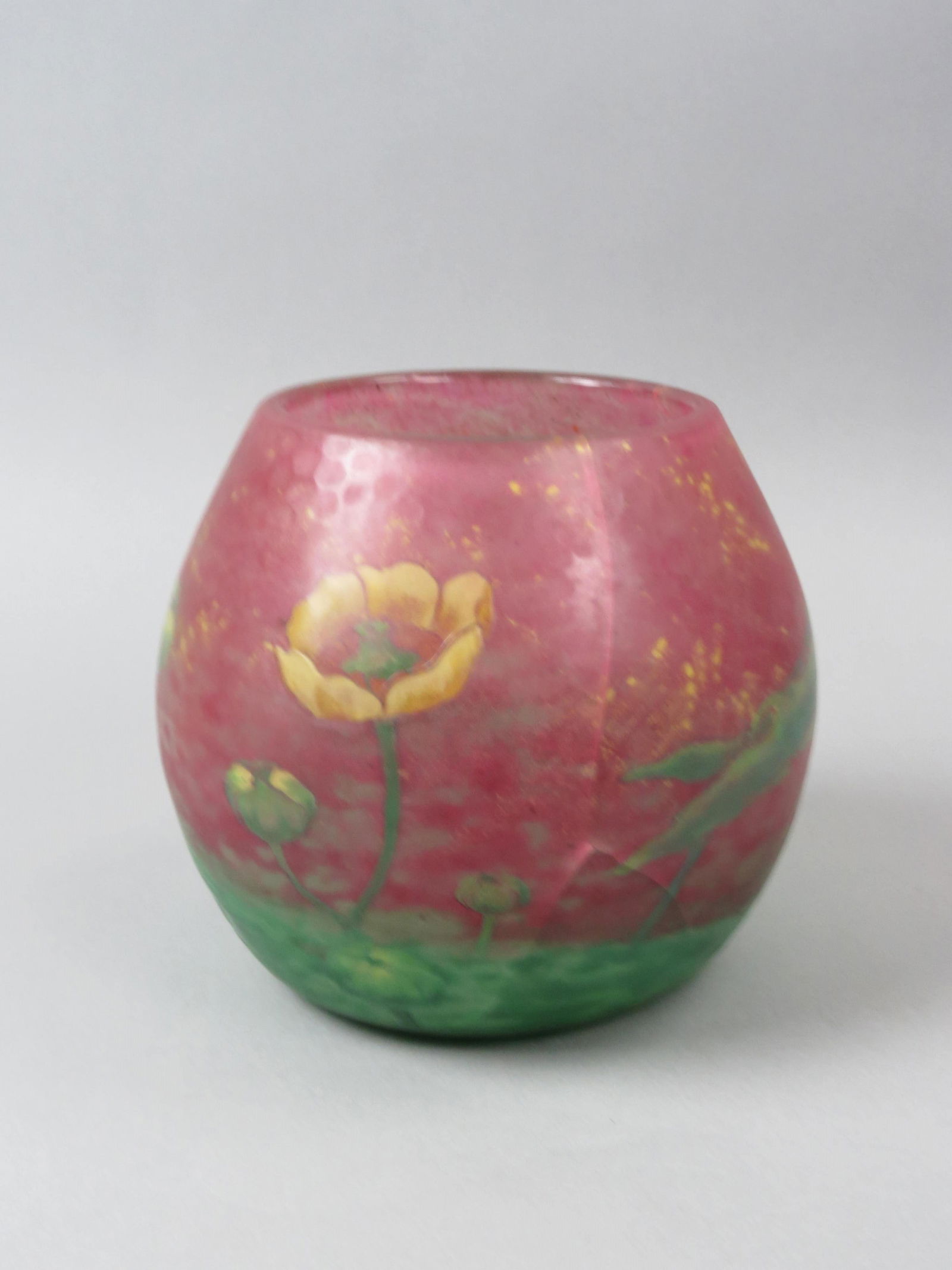 Rare Daum Nancy Art Glass Bowl, (1 of 5)